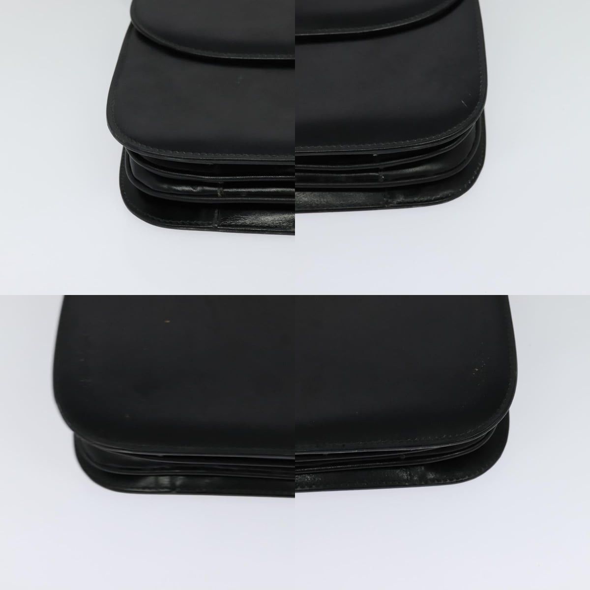 Celine CELINE Shoulder Bag Leather Black Gold Size ONE SIZE - 10 Thumbnail