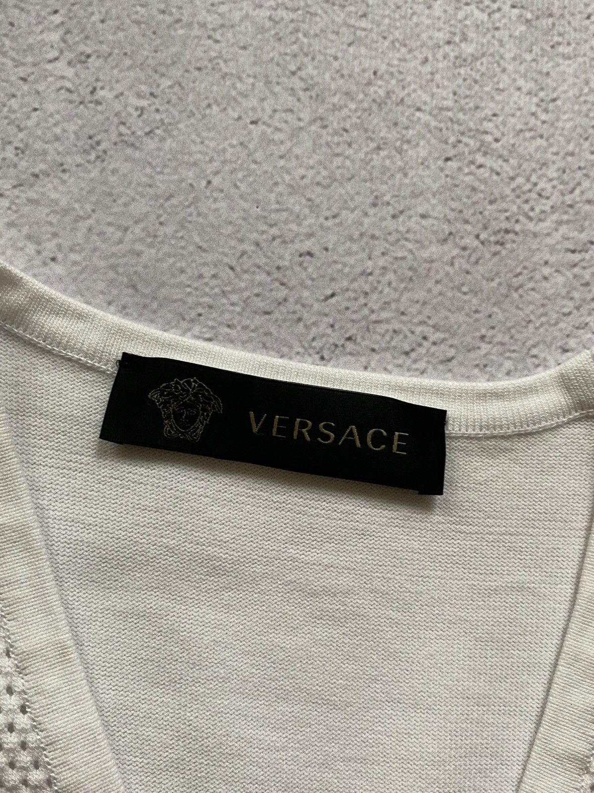 Versace Gianni Versace dress knitted from new collections v-neckline Size XS / US 0-2 / IT 36-38 - 8 Thumbnail