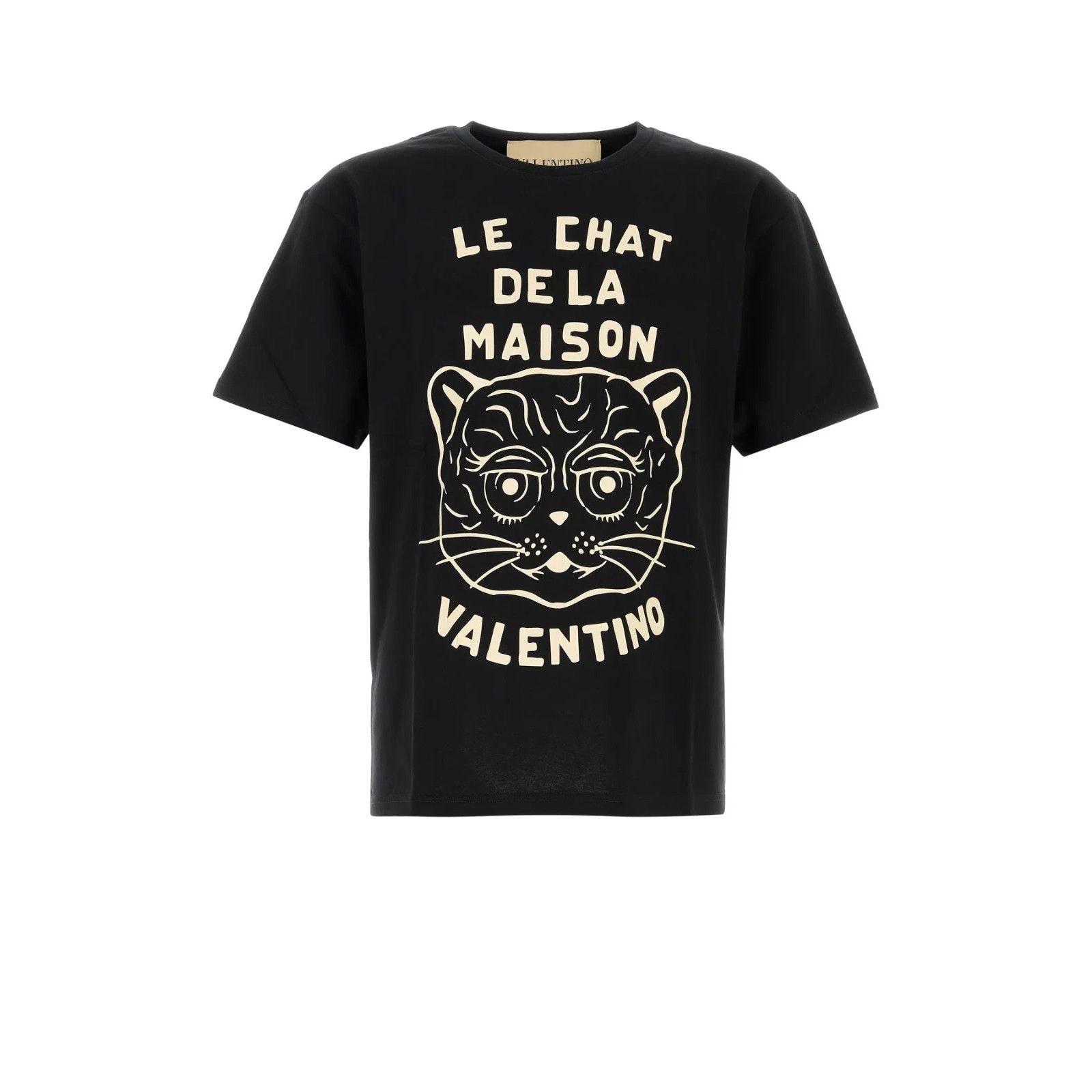 VALENTINO Black Cotton T-shirt New And Authentic (Men's size