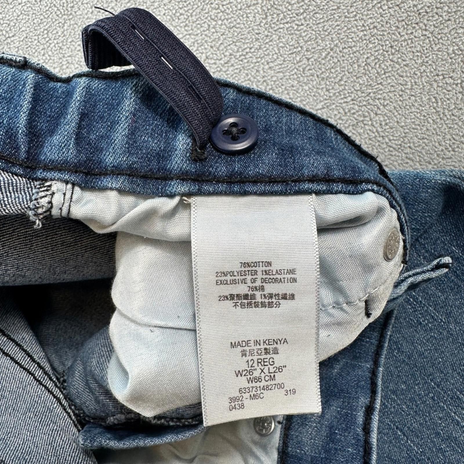 Levi's Levis 511 Jeans Womens 12 Reg 26x26 Blue Slim Fit Mid Rise Size 26" / US 2 / IT 38 - 7 Thumbnail