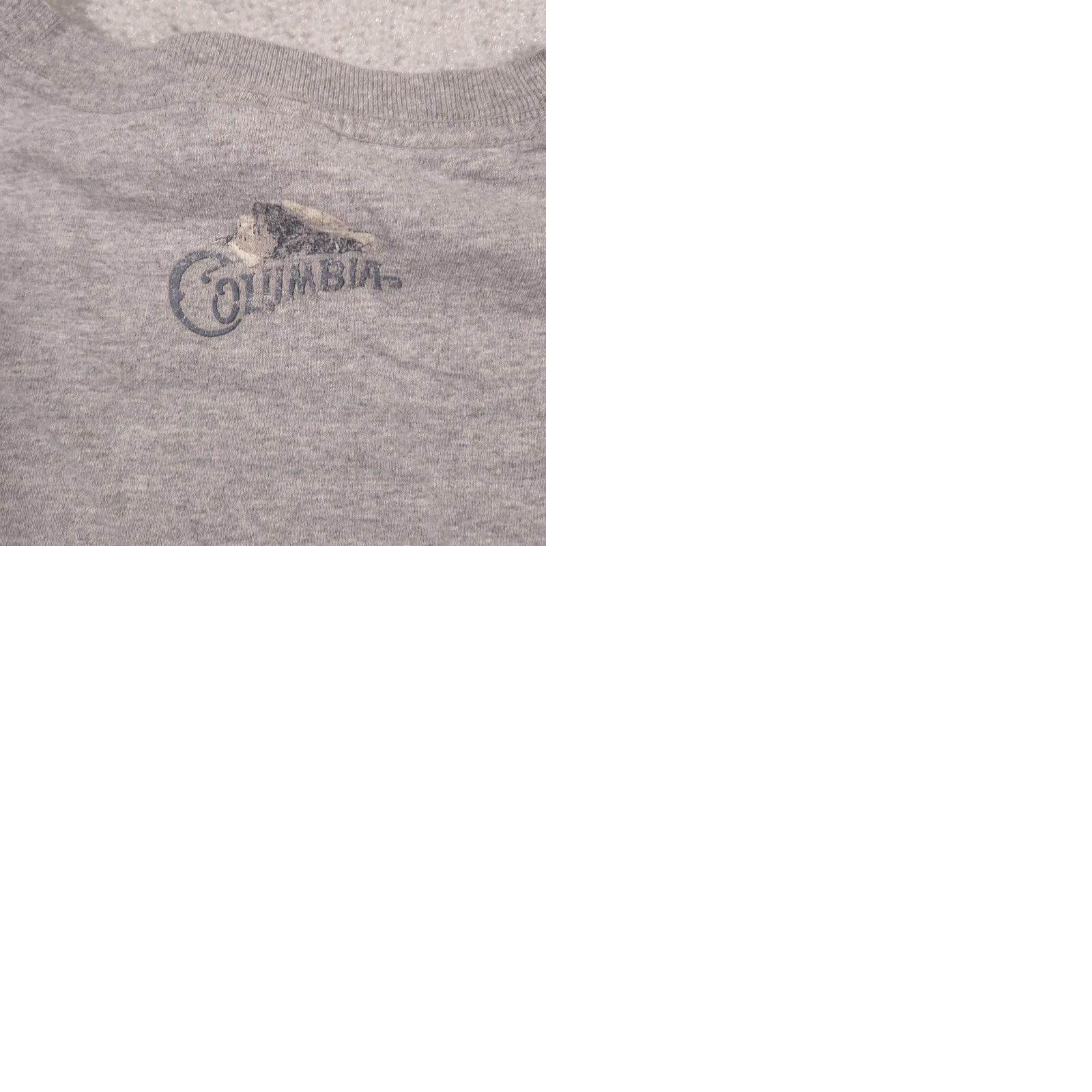 Logo 7 Columbia Mens XL Gray Mountain Graphic Tee Shirt Outdoor Hiking Logo Casual Size US XL / EU 56 / 4 - 9 Thumbnail