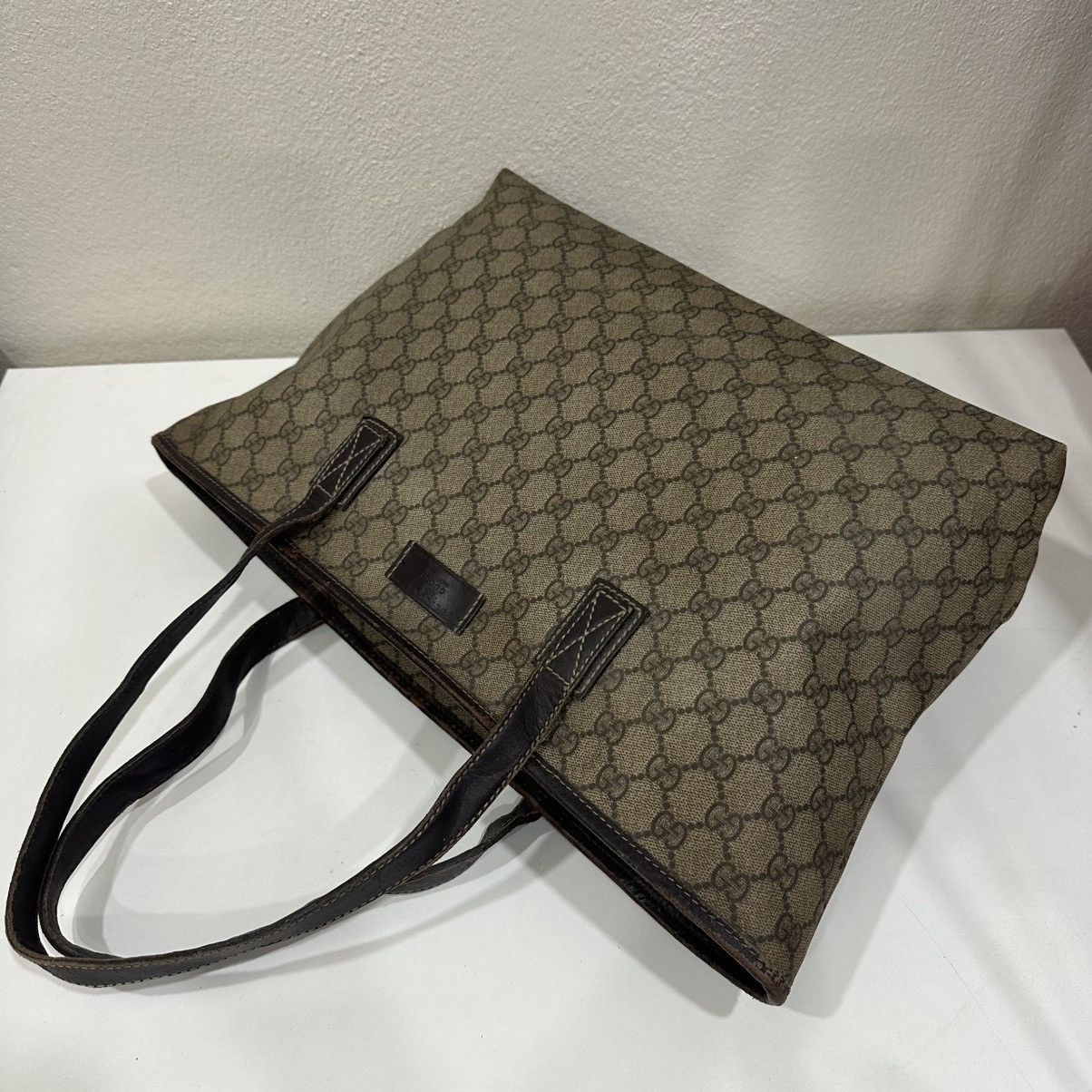 Gucci ‼️YES‼️ GUCCI GG SUPREME TOTE SHOPPER BAG Size ONE SIZE - 4 Thumbnail