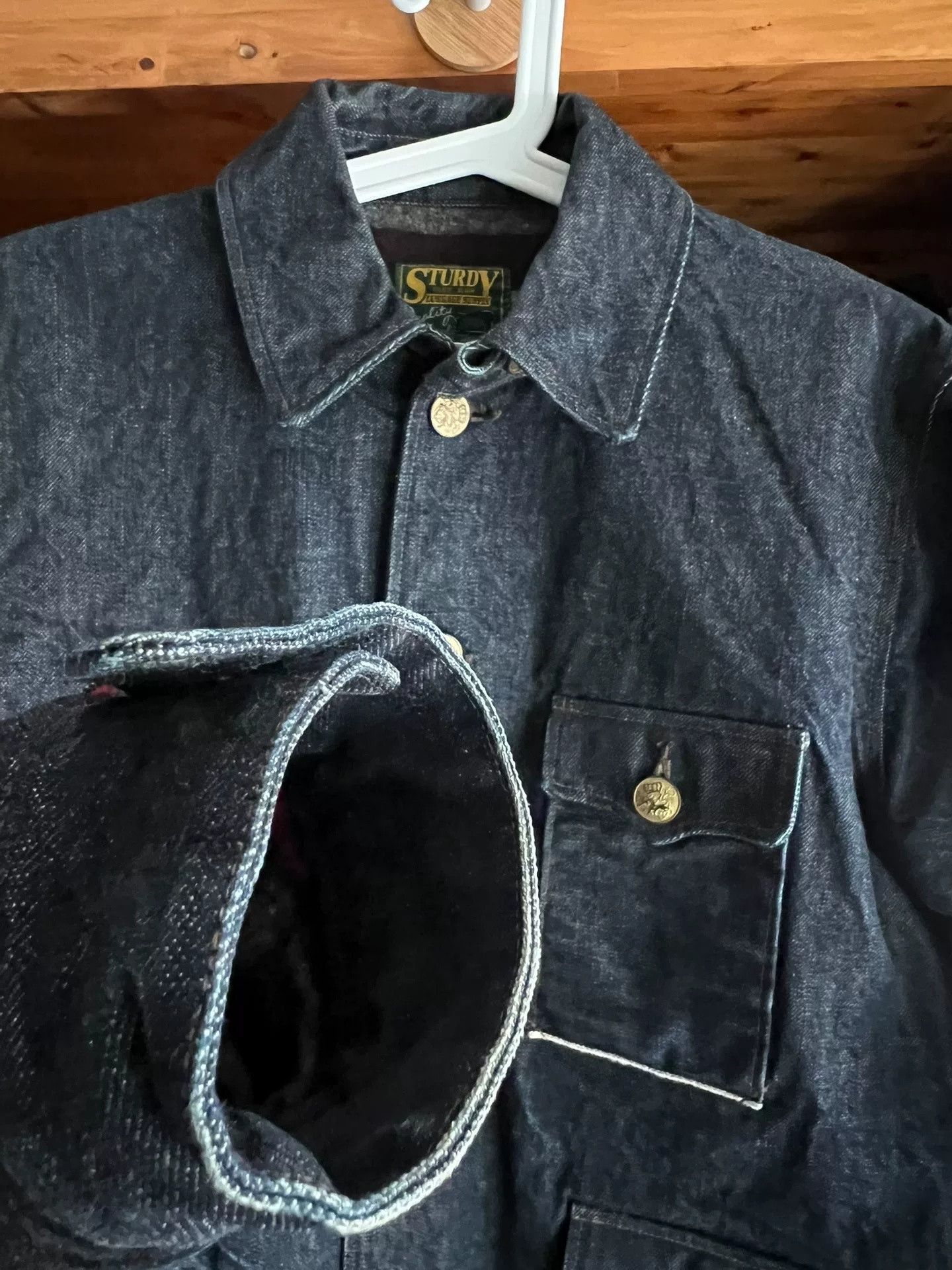 Visvim Sturdy Luggage Supply 14OZ Denim Jacket Size US M / EU 48-50 / 2 - 4 Thumbnail