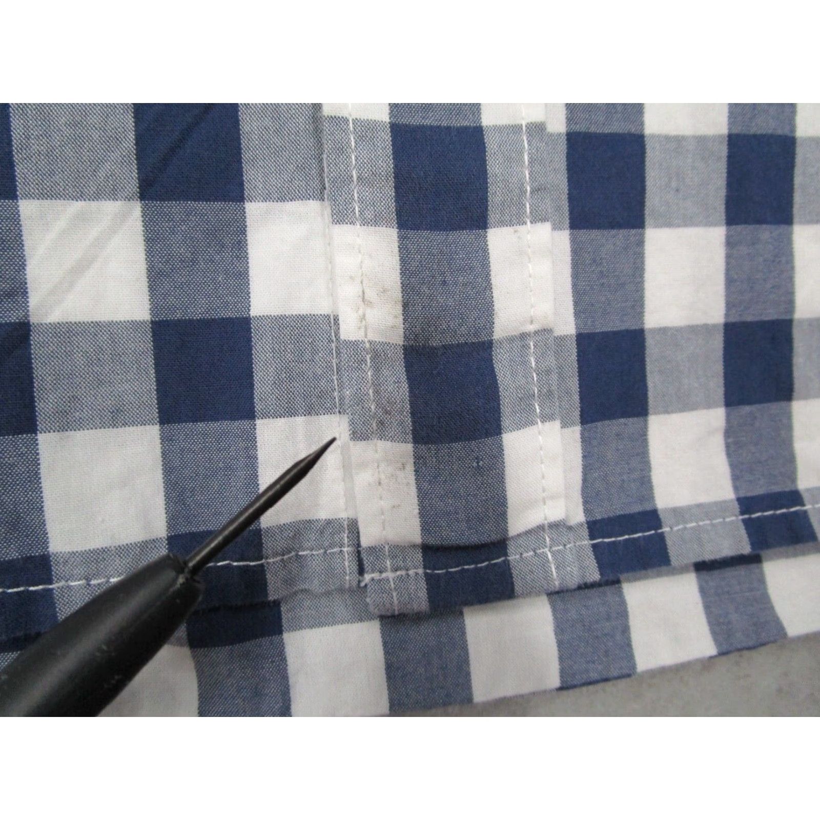 Barbour Barbour Shirt Mens 2XL Blue Check Long Sleeve Button-Up Casual Pocket Shirt - 100% Cotton Size US XXL / EU 58 / 5 - 7 Thumbnail