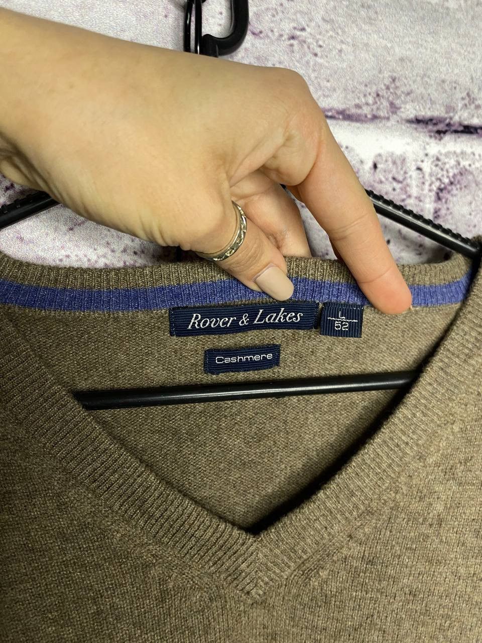 Other Rover & Lakes 100% Lambswool Overall Sweater Jumper Size US L / EU 52-54 / 3 - 2 Thumbnail