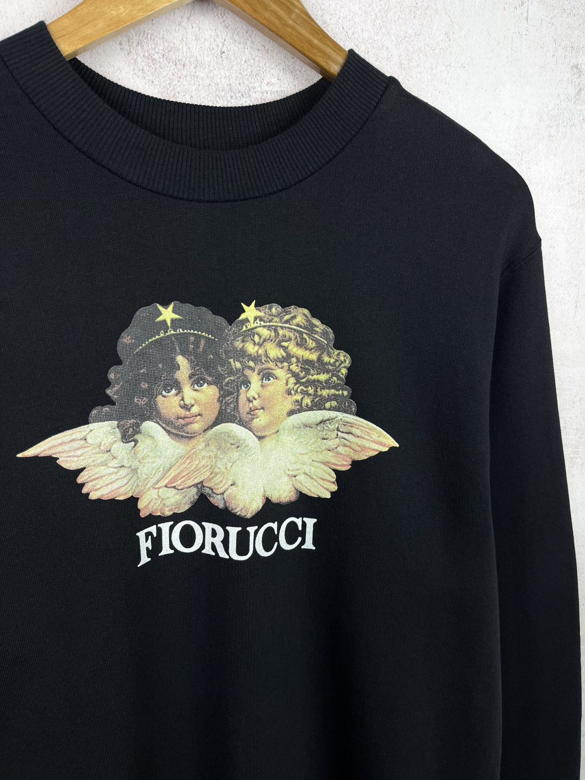 Fiorucci Fiorucci Angels Big Logo Print Sweatshirt Luxury Rare Hype Size US M / EU 48-50 / 2 - 3 Thumbnail