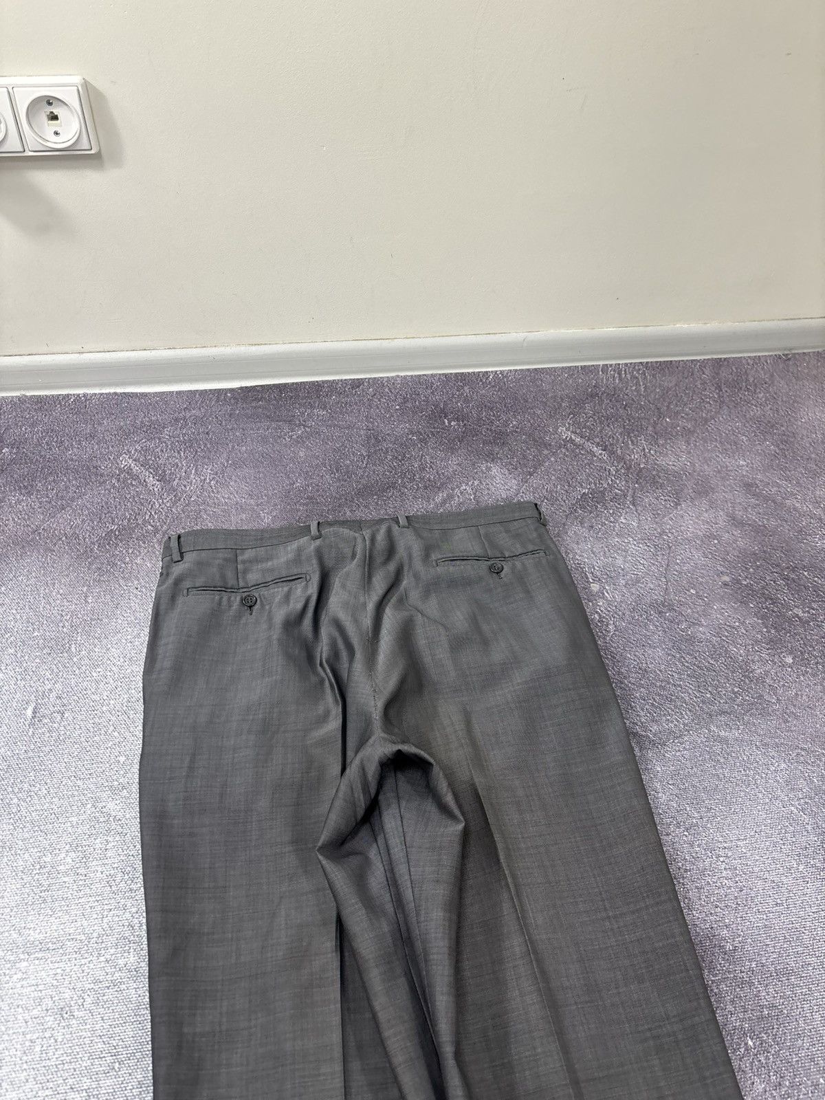 Ermenegildo Zegna Ermenegildo Zegna Soft Men’s 2-Piece Gray Wool Suit Size 42R - 24 Thumbnail