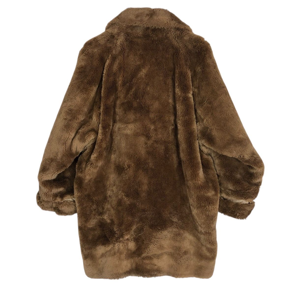 Issey Miyake Vintage 80s Issey Miyake Faux Fur Coat Size M / US 6-8 / IT 42-44 - 11 Thumbnail