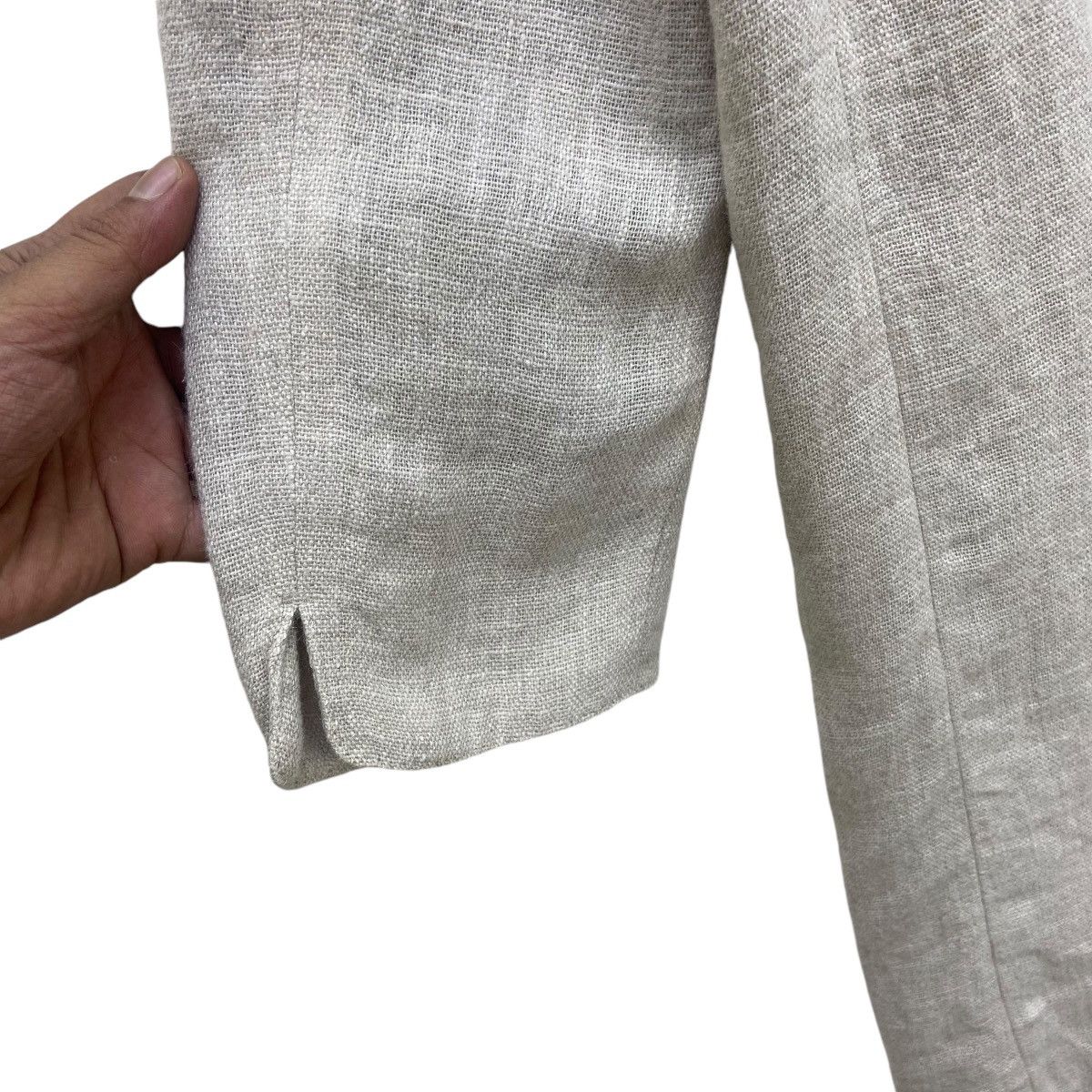45rpm Vintage 45rpm by Kiro Hirata 100% Linen Long Coat Size US S / EU 44-46 / 1 - 11 Thumbnail