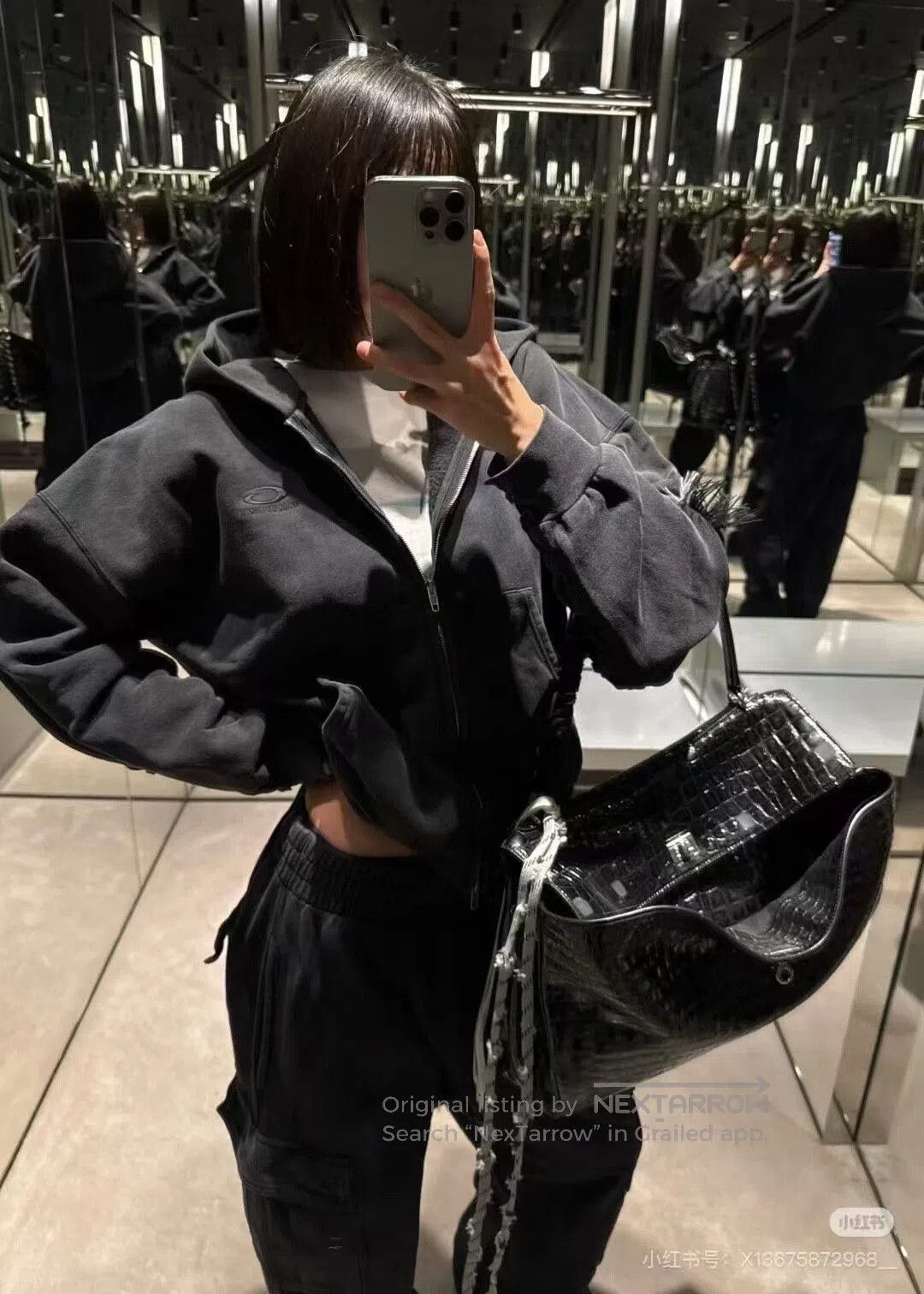 Balenciaga Balenciaga 26 Strap Zip Hoodie. Size US M / EU 48-50 / 2 - 6 Thumbnail