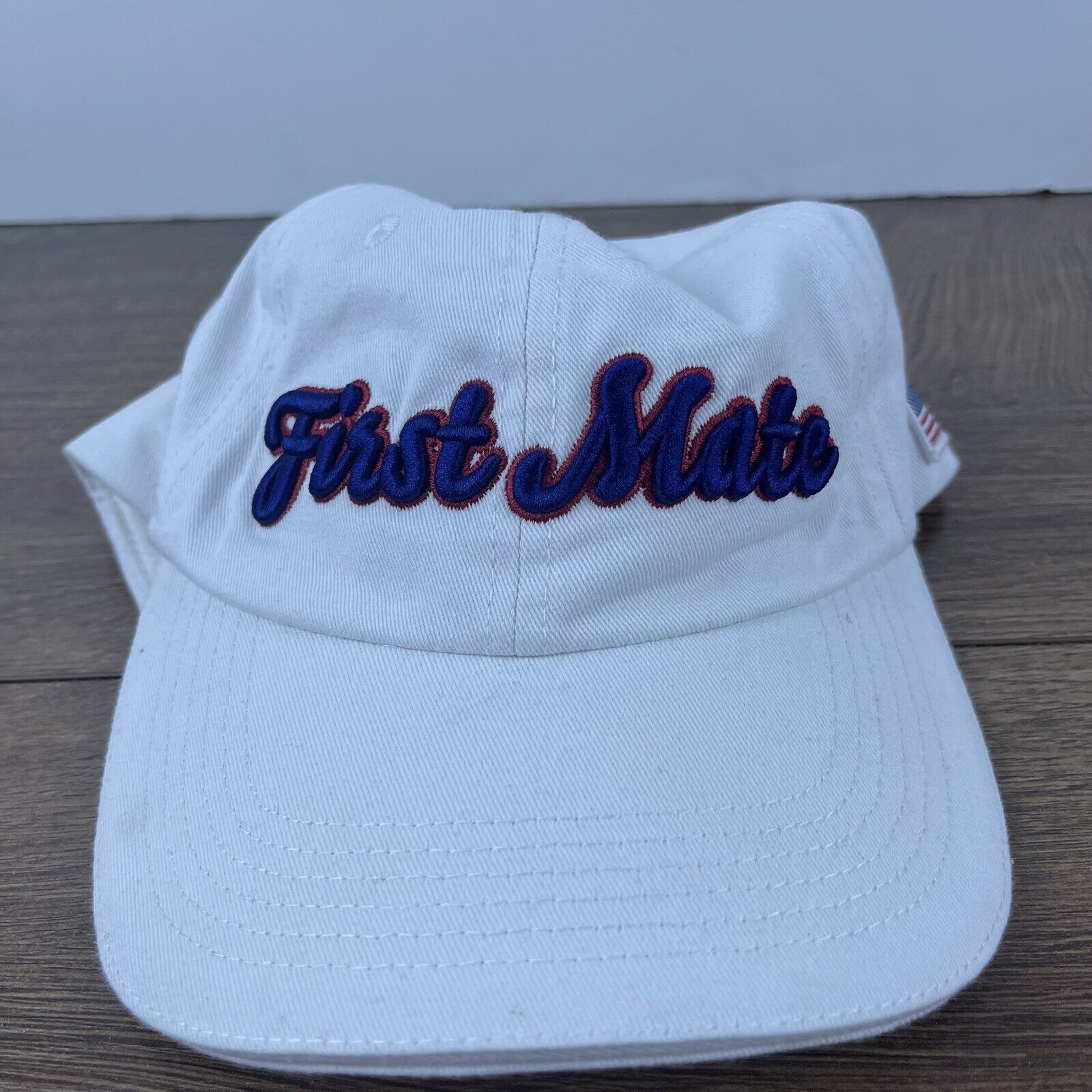 Other First Mate Hat First Mate Adjustable Hat White Adjustable Ha Size ONE SIZE - 3 Thumbnail