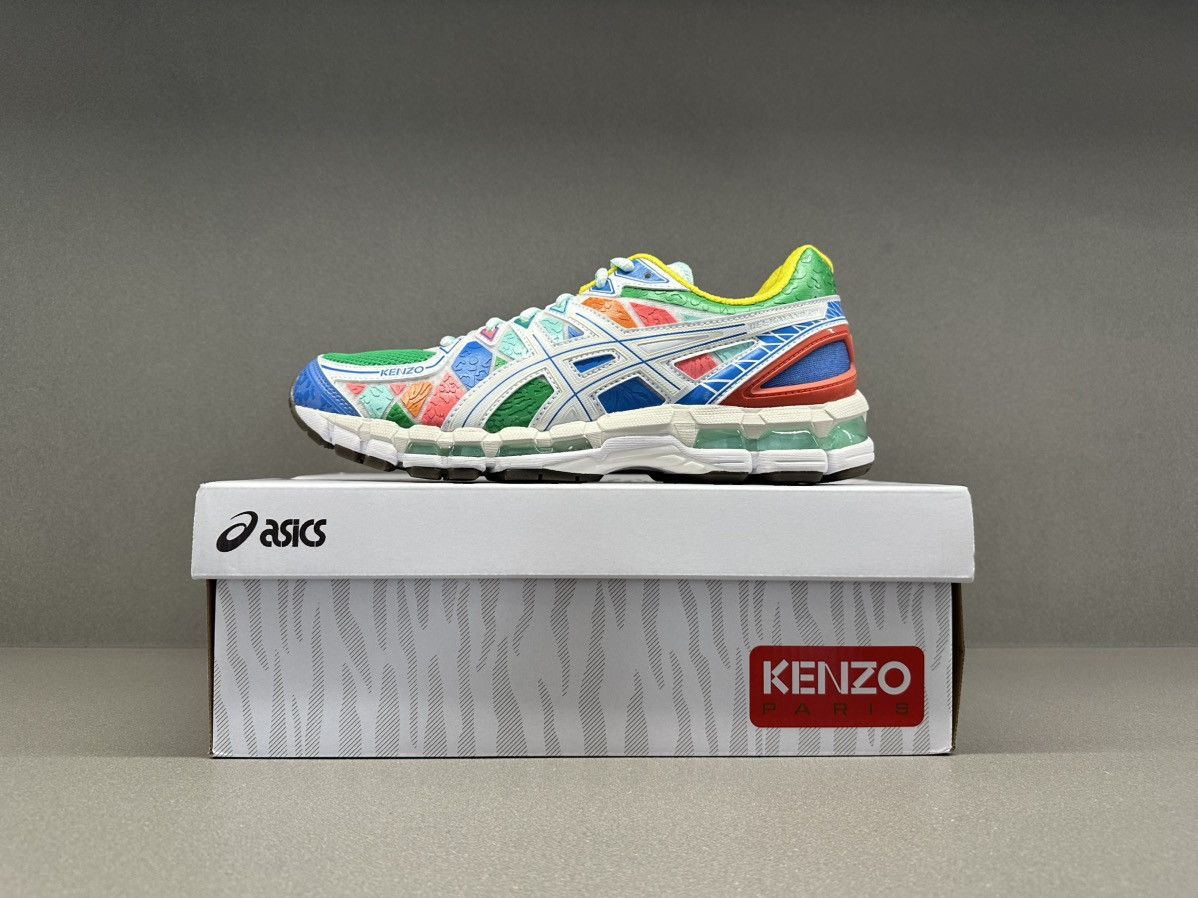 Asics × Kenzo ASICS Gel-Kayano 20 KENZO Multi-Color Size US 8.5 / EU 41-42 - 2 Thumbnail
