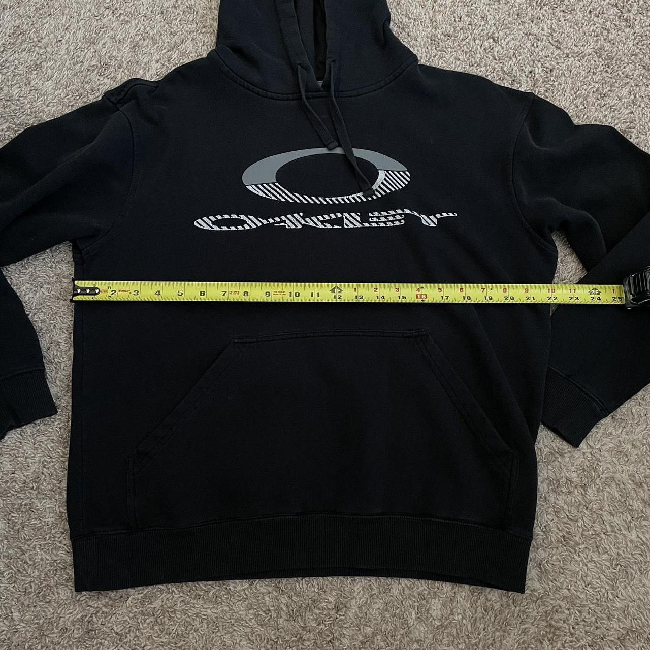 Oakley × Vintage Vintage Y2K Oakley Tech Logo Hoodie Black | Grailed