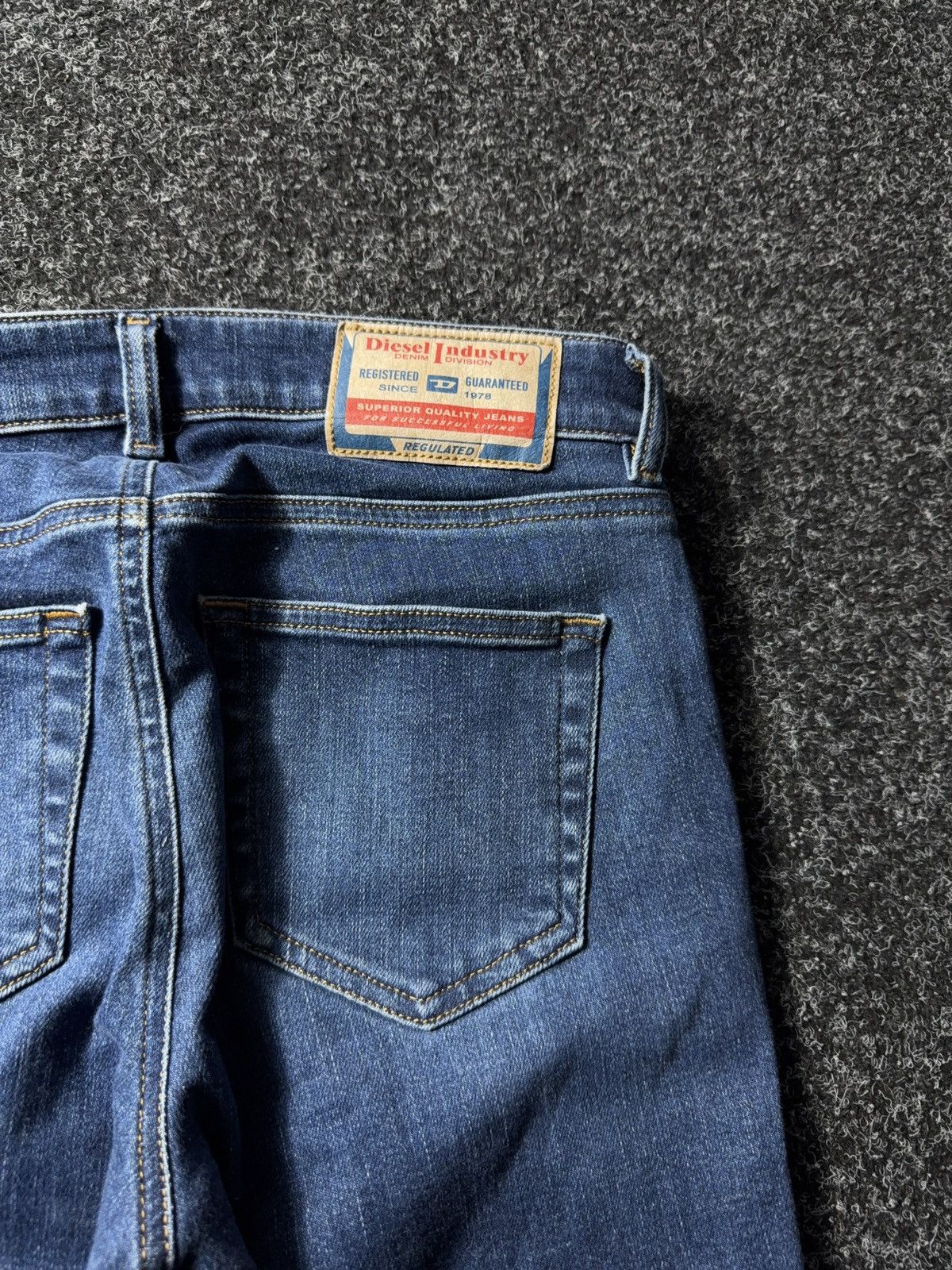Diesel × Japanese Brand × Vintage Diesel Industry Skinny denim jeans y2k Japan style Size 28" / US 6 / IT 42 - 15 Thumbnail