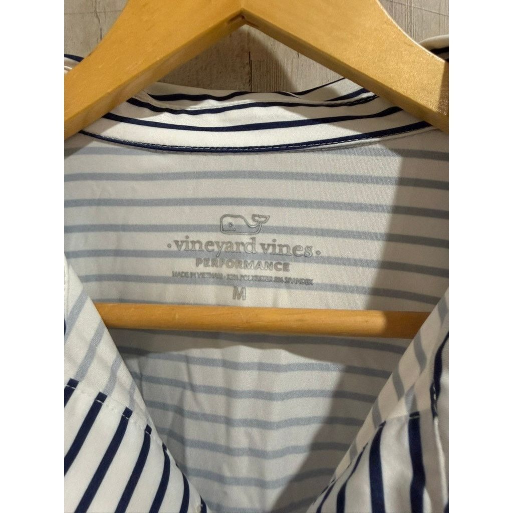 Vineyard Vines Vineyard Vines Men's Medium Striped Performance Polo Shirt Size US M / EU 48-50 / 2 - 3 Thumbnail