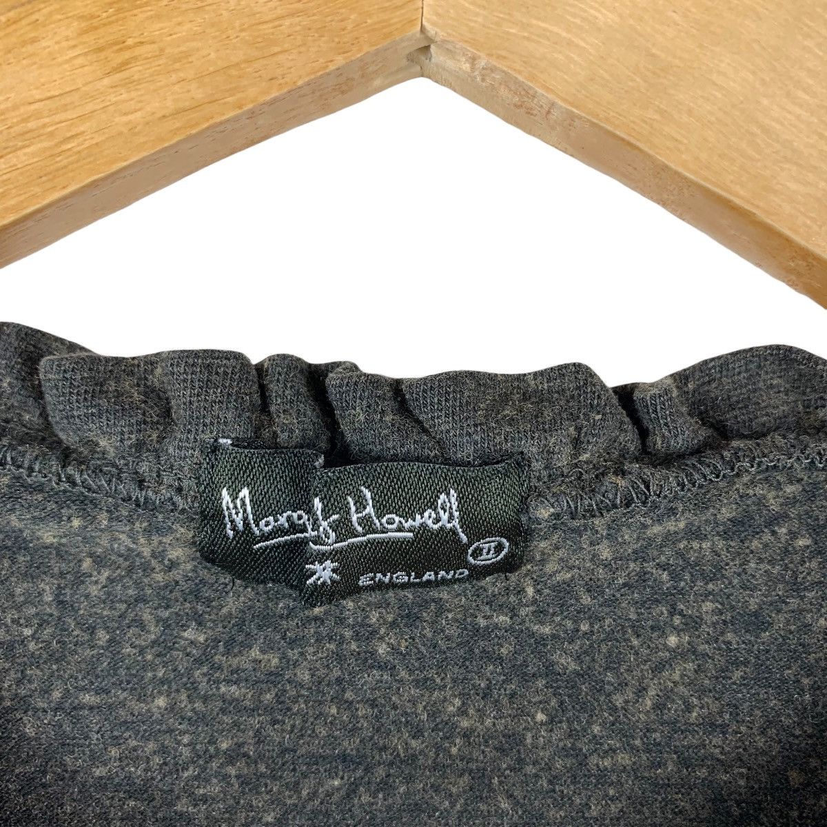 Margaret Howell Vintage Margaret Howell England Ruffle Neck Long Sleeve Top Size XXS / US 00 / IT 34 - 3 Thumbnail