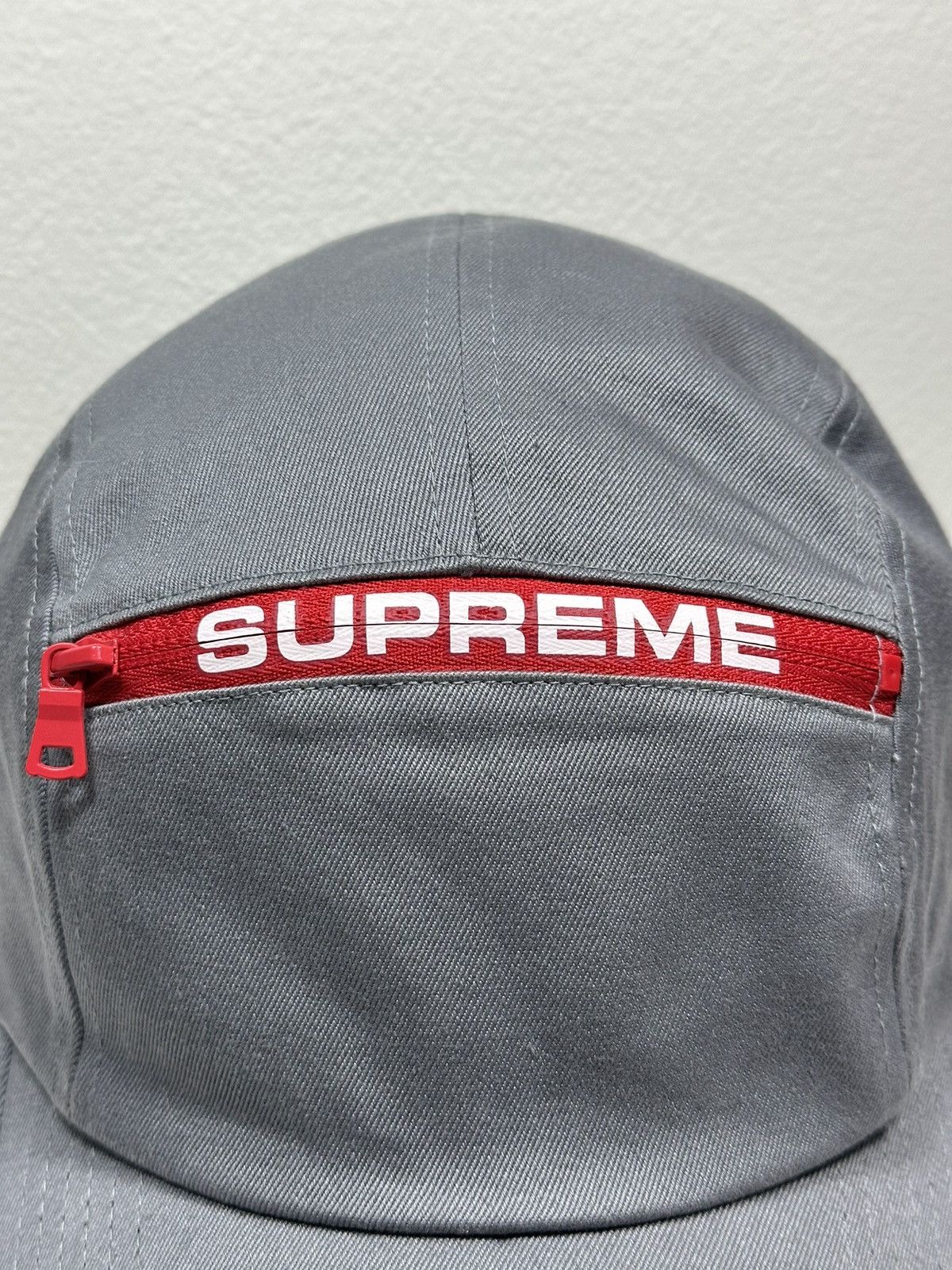Supreme Supreme Top Zip Camp Cap Hat Size ONE SIZE - 2 Thumbnail