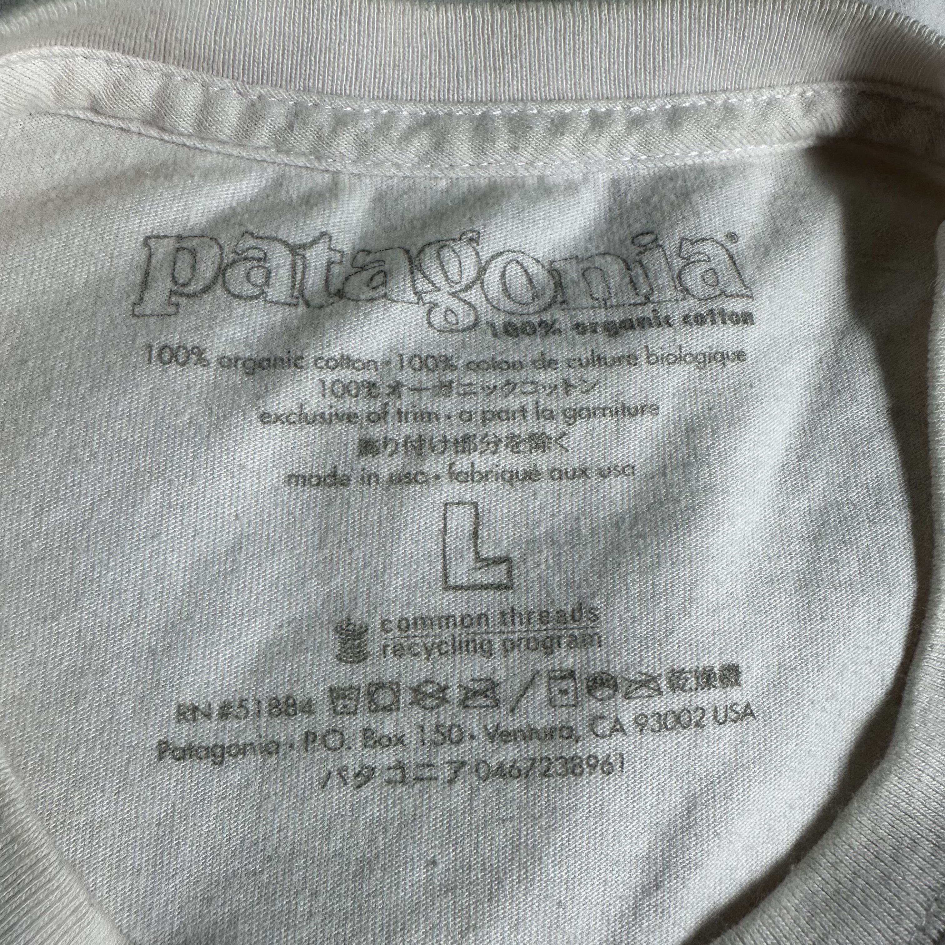 Patagonia 🔥RARE🔥Vintage Patagonia Spell Out OG L/Sleeve T-shirt Size US L / EU 52-54 / 3 - 5 Thumbnail