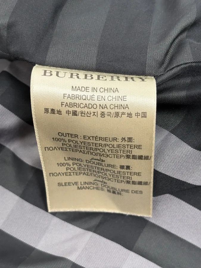 Burberry Burberry Black Classy Long Windbreaker Jacket Size US M / EU 48-50 / 2 - 12 Thumbnail