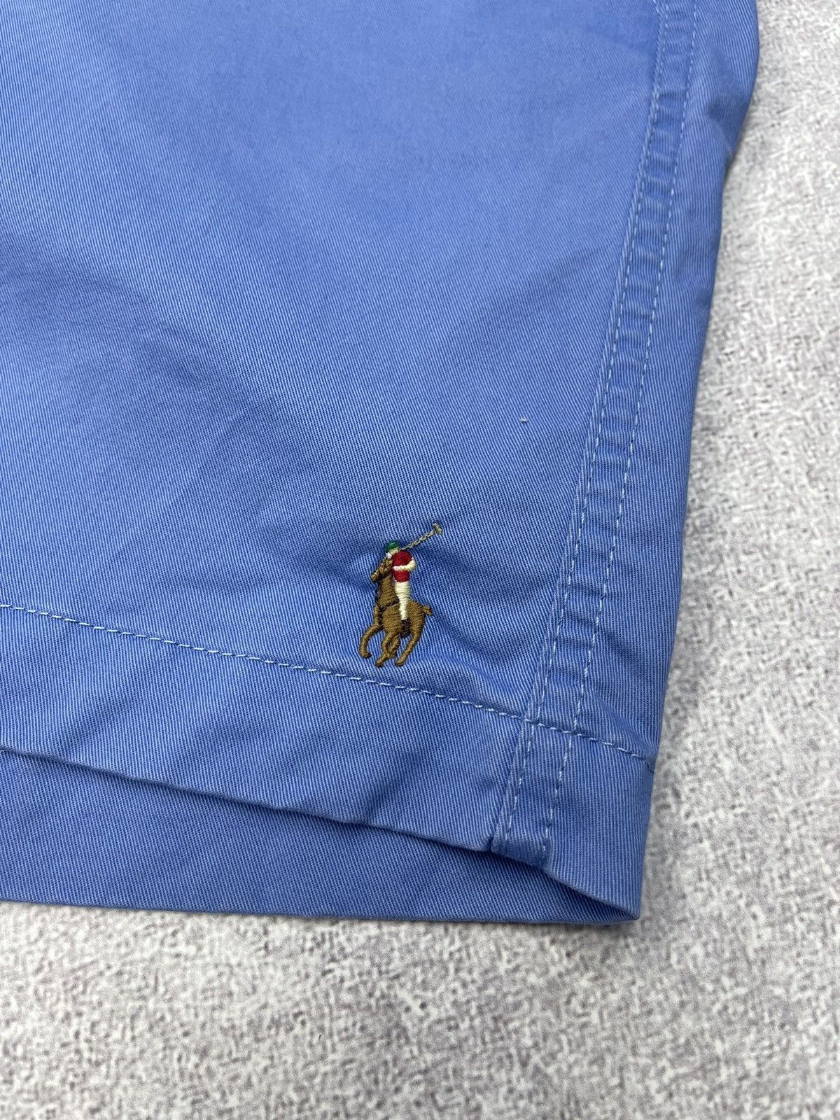 Polo Ralph Lauren Mens Polo Ralph Lauren Cotton Shorts Blue Rugby Y2K Size US 34 / EU 50 - 4 Thumbnail