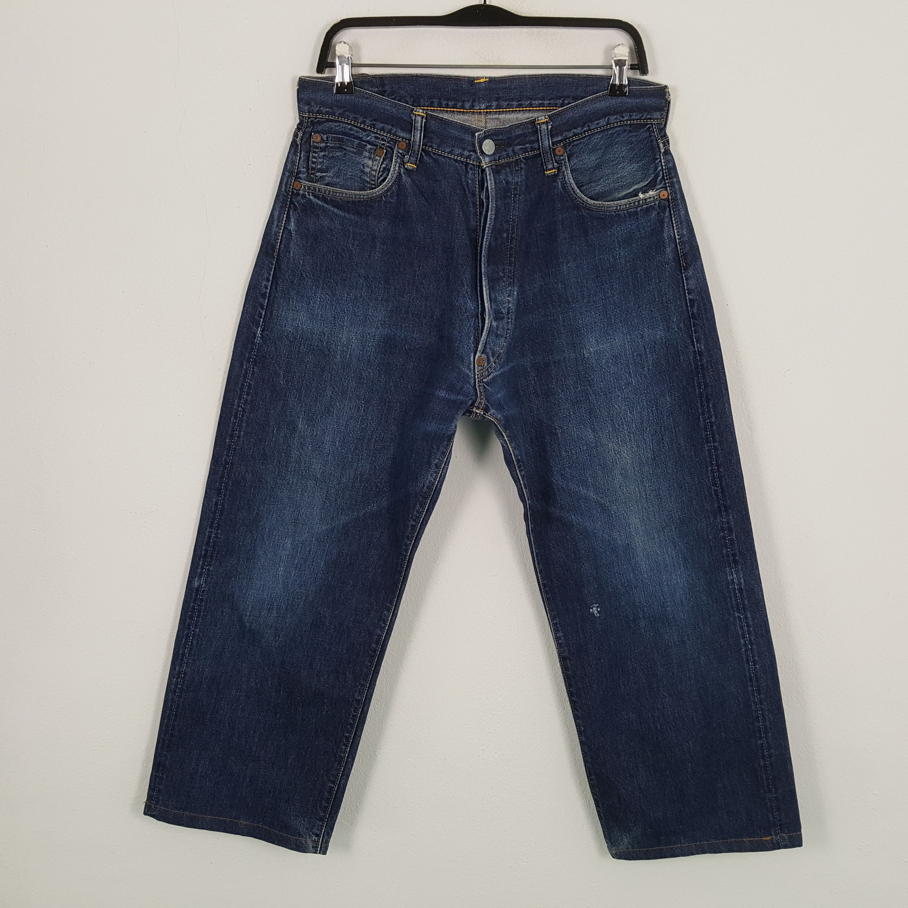 Evisu EVISU Jeans Japanese Brand Streetwear Custom Daicock Style Size US 31 - 4 Thumbnail
