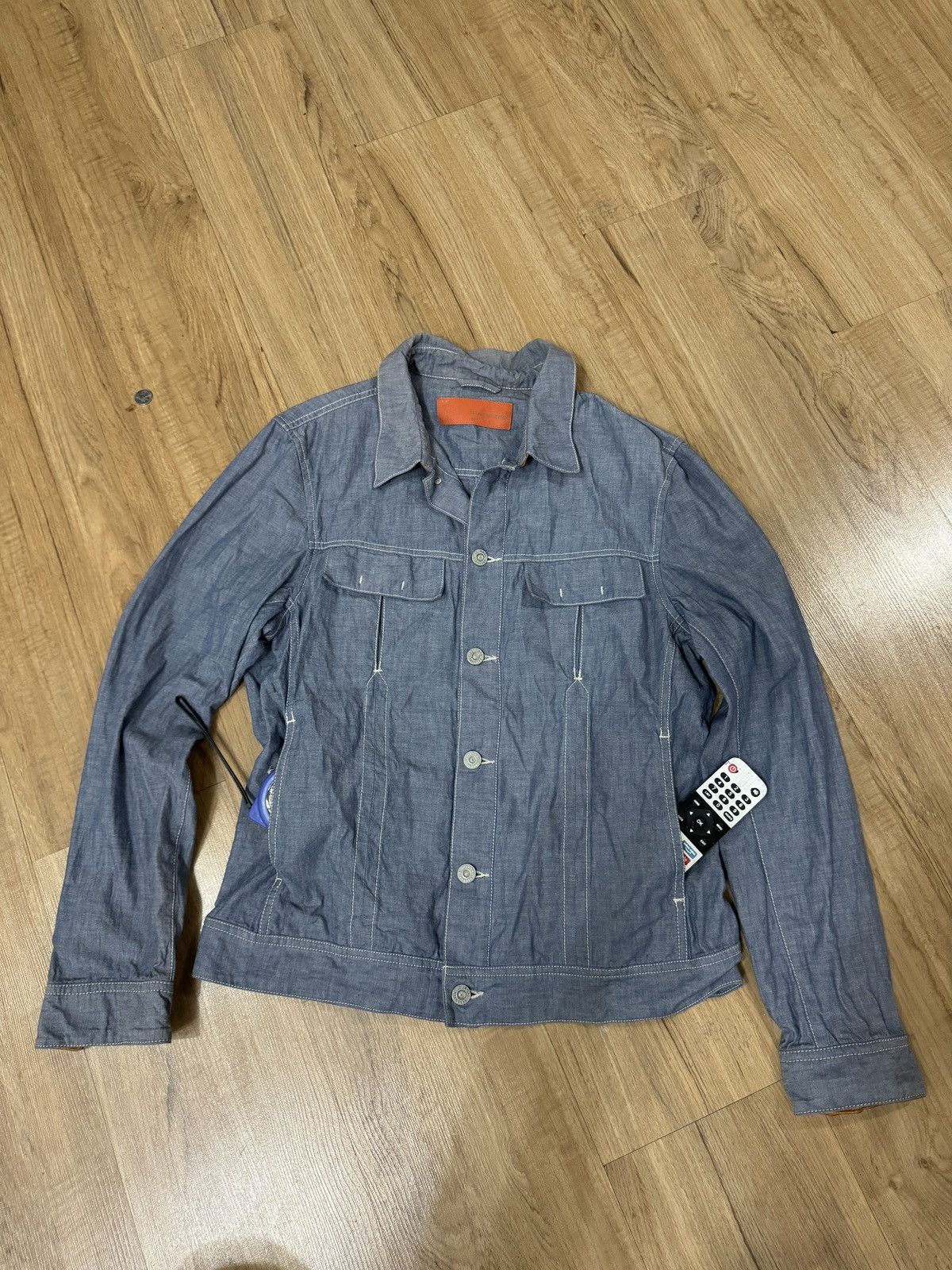Journal Standard JOURNAL STANDARD CHAMBRAY JACKET Size US L / EU 52-54 / 3 - 1 Thumbnail