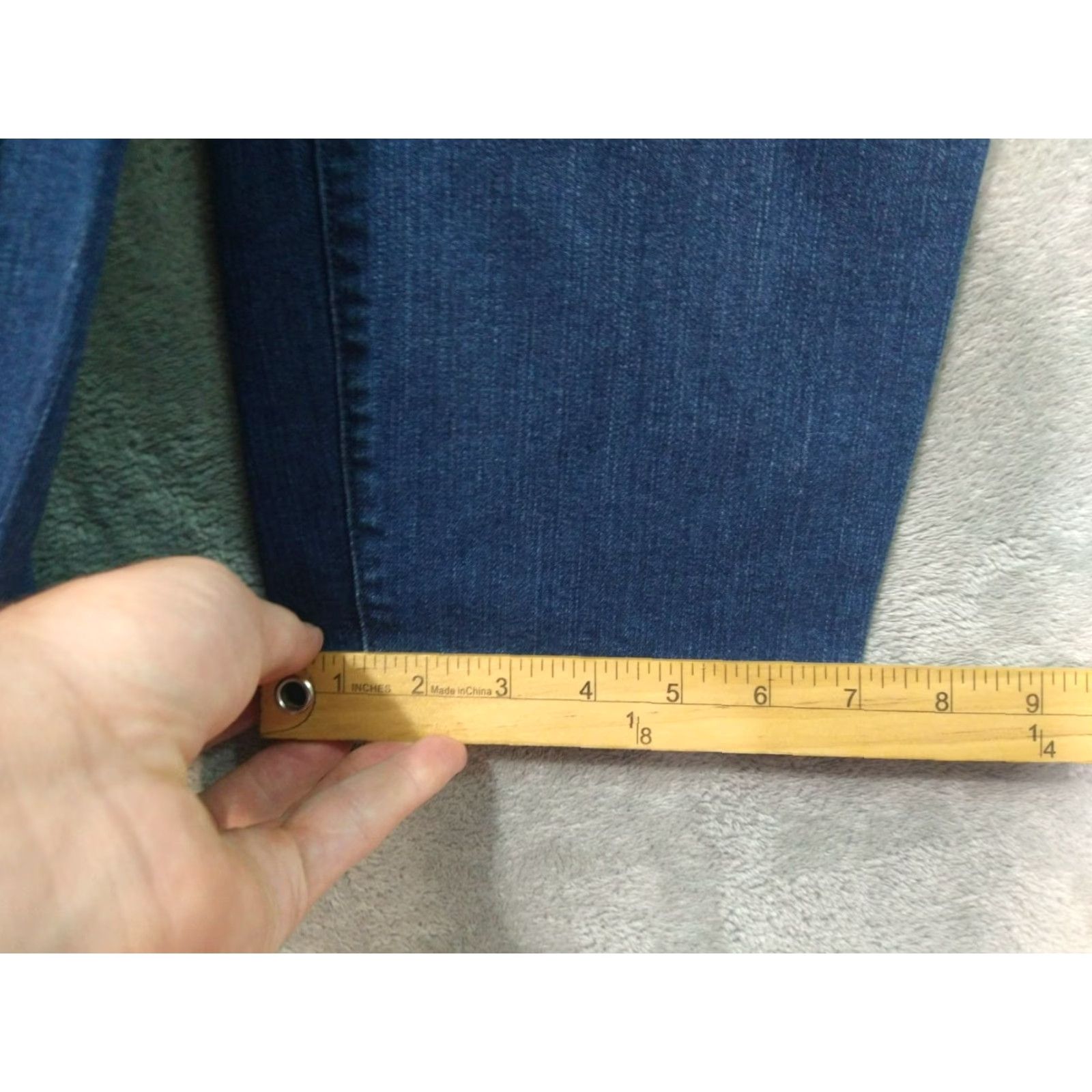 Torrid Torrid Jeans 20R Womens Blue Perfect Skinny Ankle Stretch Mid Rise Dark Wash Size 42" / US 20 - 6 Thumbnail
