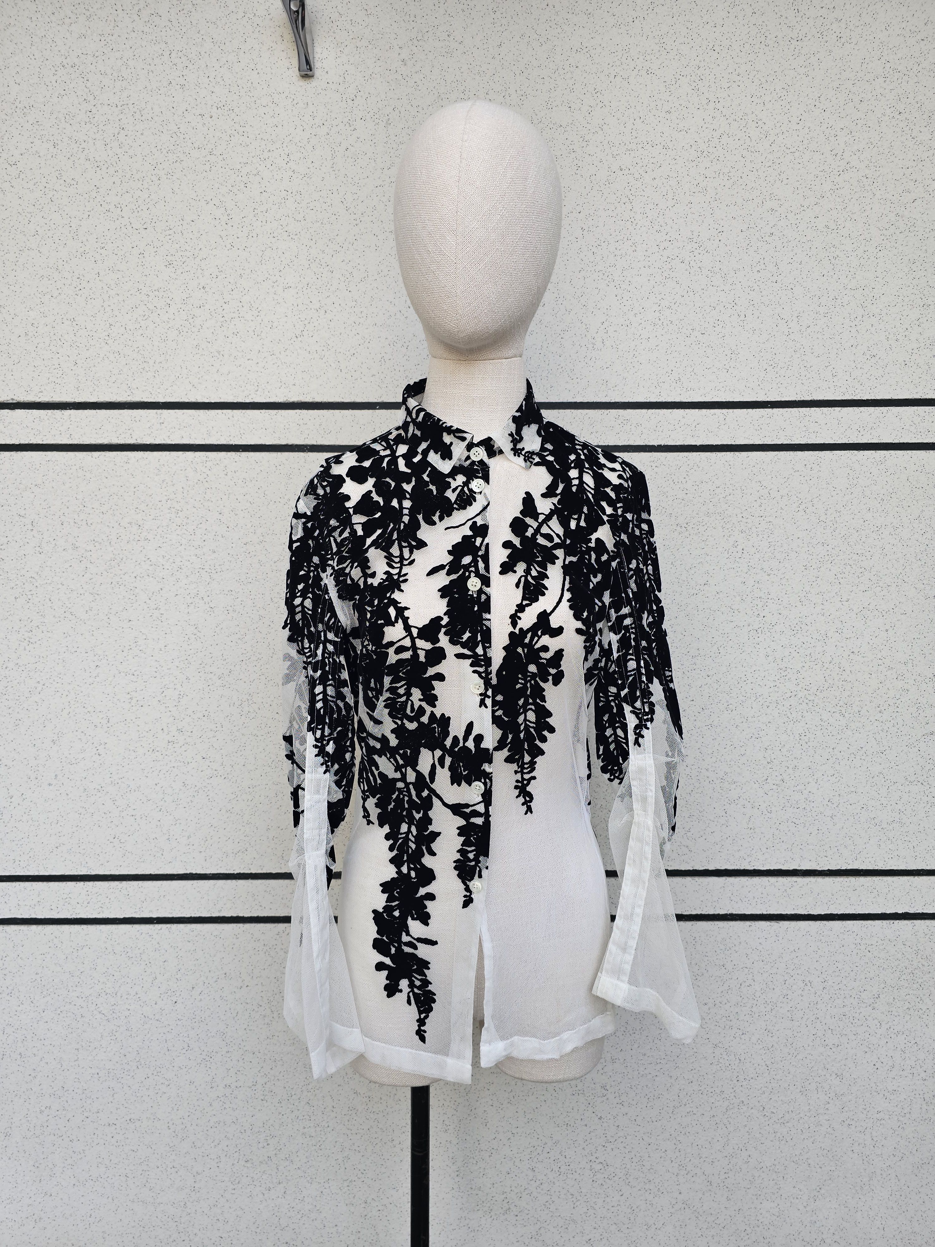 Ann Demeulemeester Ann Demeulemeester Full lace shirt Size S / US 4 / IT 40 - 1 Thumbnail