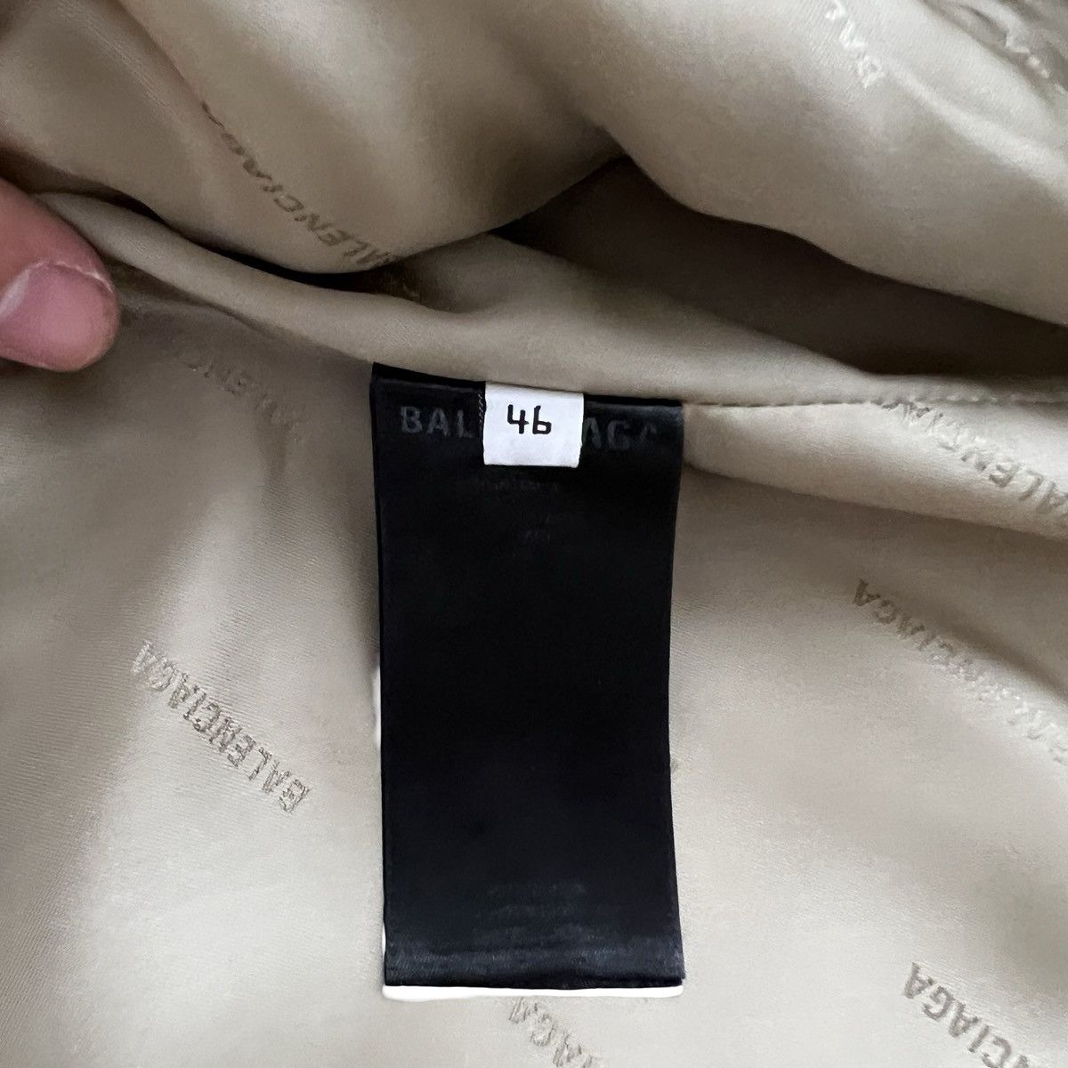Balenciaga Balenciaga 2020AW Structured Steroid Melton Wool Long Coat Size US S / EU 44-46 / 1 - 10 Thumbnail
