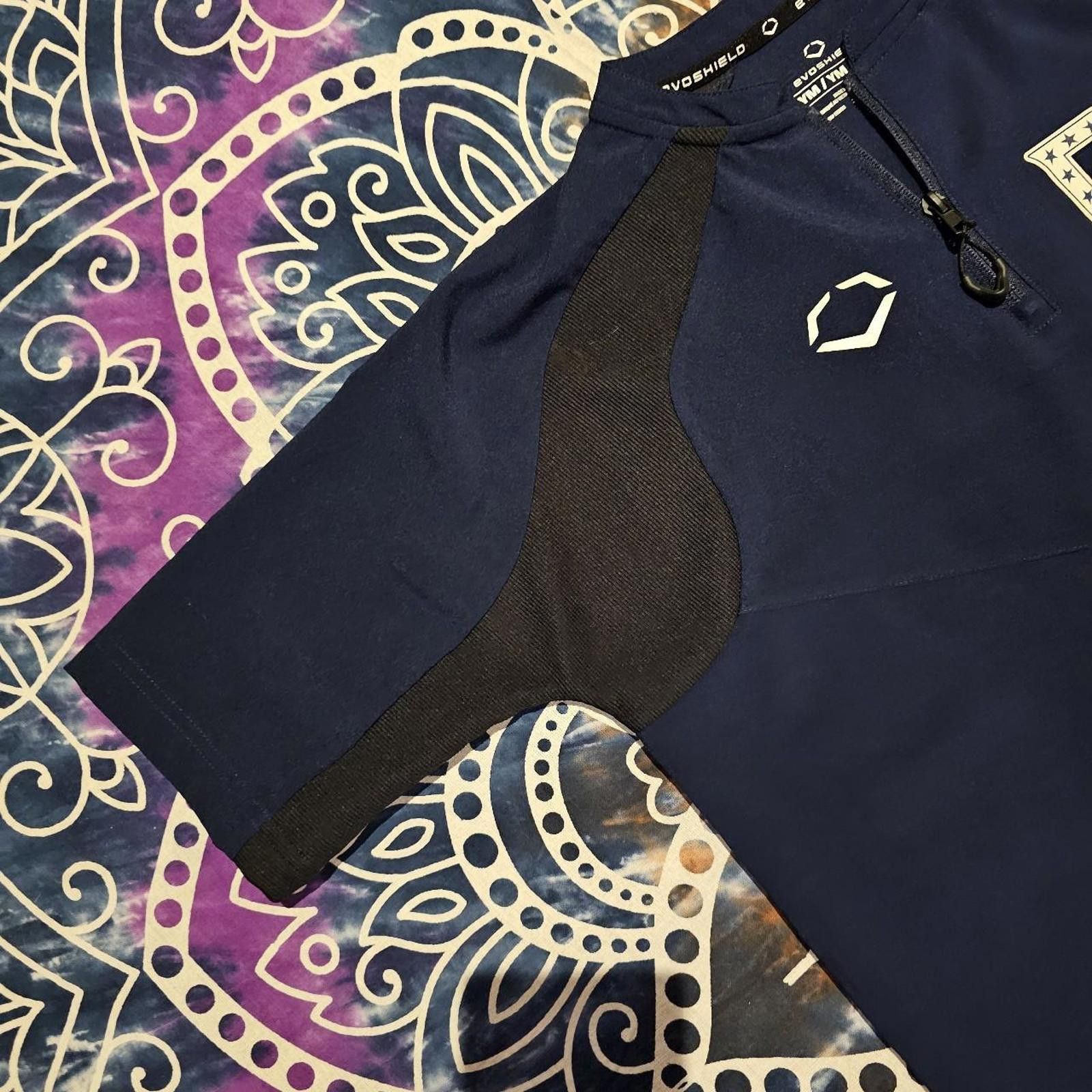 Designer EVOSHIELD DC Baseball Half Zip Navy Baseball Pullover Size US M / EU 48-50 / 2 - 4 Thumbnail
