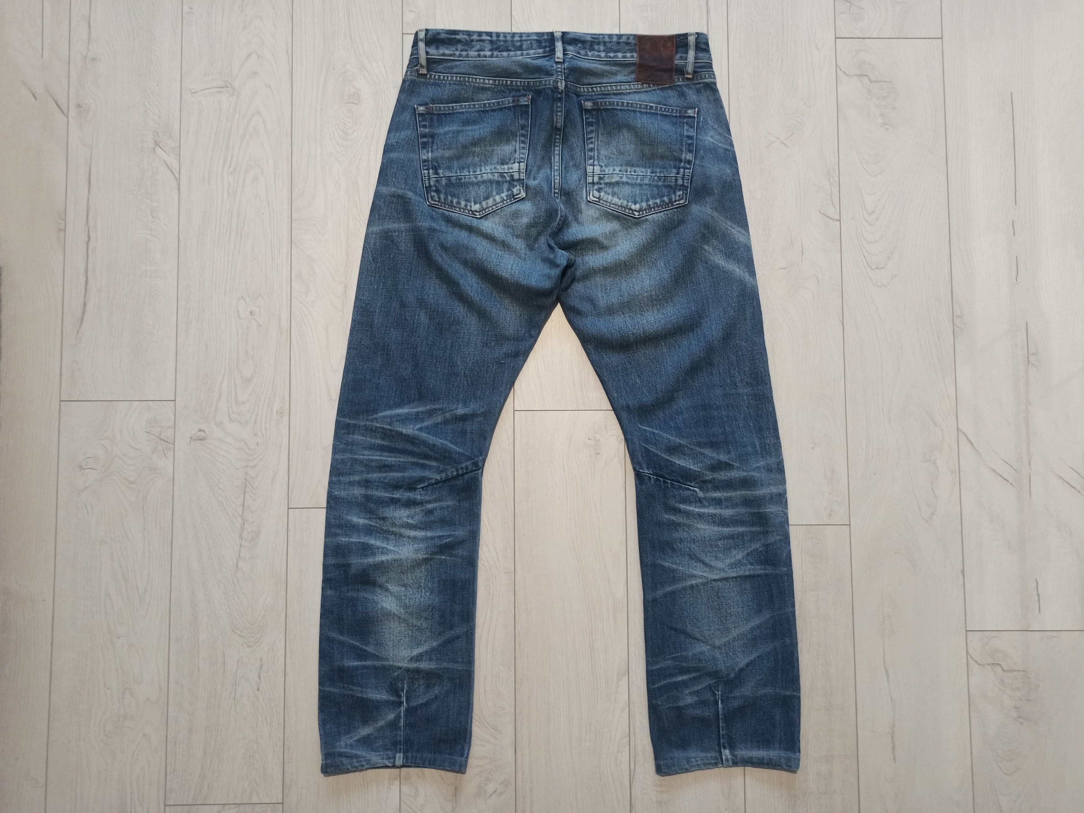 DENHAM × Japanese Brand × Vintage Denham selvedge Jeans Made in Japan Size US 34 / EU 50 - 6 Thumbnail