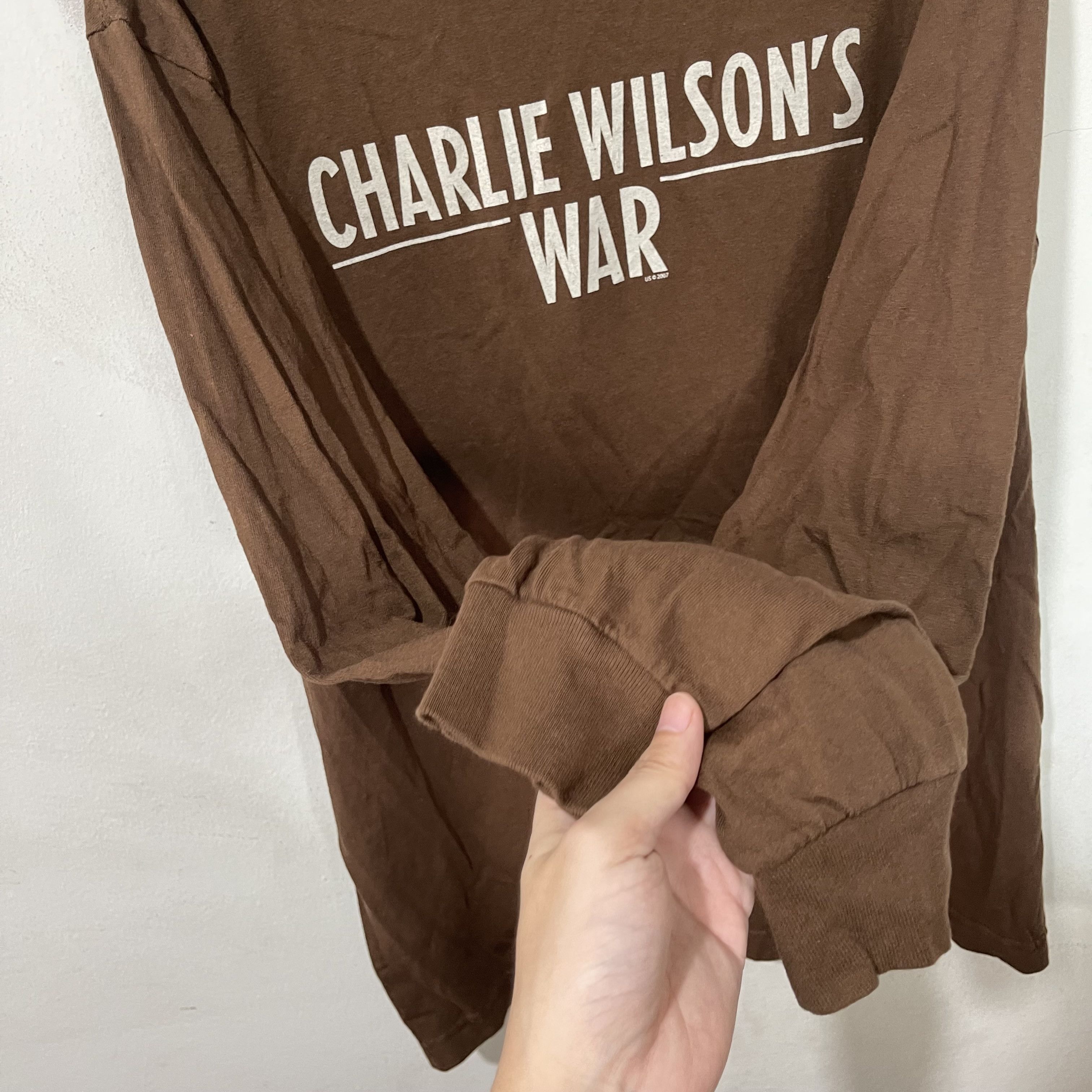 Vintage Vintage Charlie Wilson’s War Long Sleeve T-Shirt Size US M / EU 48-50 / 2 - 3 Thumbnail