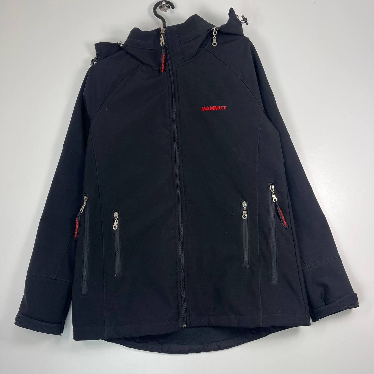 Mammut Mammut Softshell Jacket Full Zip Hooded Black Mens Size S Size US S / EU 44-46 / 1 - 1 Thumbnail