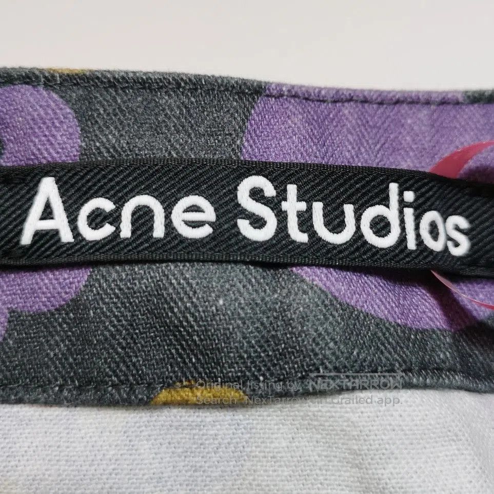 Acne Studios Acne Studios S Cotton Floral V-Neck Shirt. Size US XS / EU 42 / 0 - 6 Thumbnail