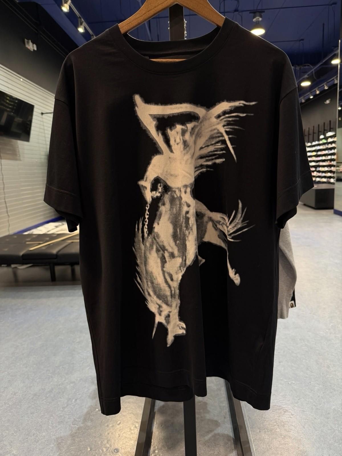 Givenchy Mens T-Shirt Givenchy Paris Black White $550 Retail Size XL Size US XL / EU 56 / 4 - 6 Thumbnail
