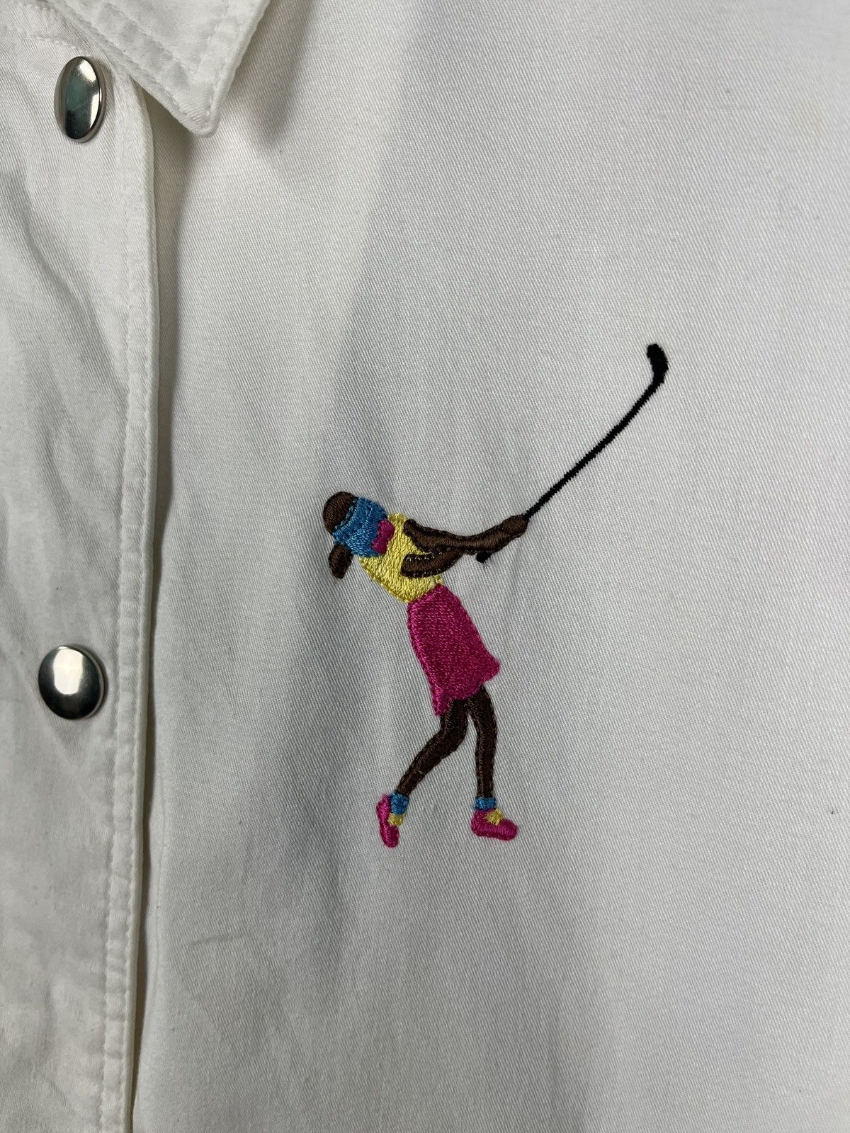 Vintage Cashing Golf Wear Jacket Michel Scovill Size L / US 10 / IT 46 - 6 Thumbnail