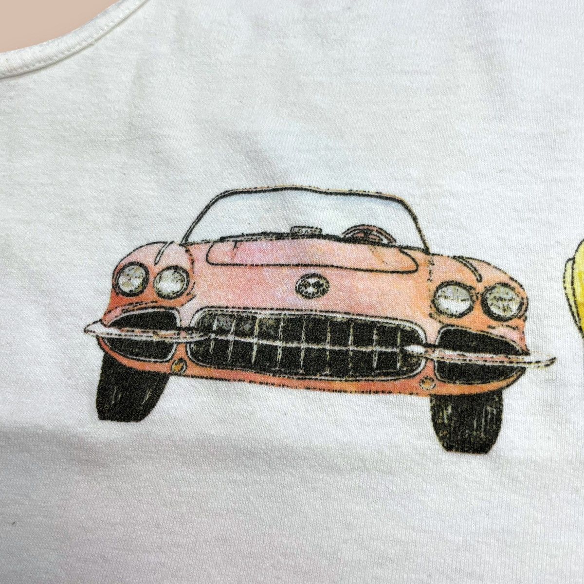 Chevrolet Vintage 1988s Corvette Art Tank-Top Size US L / EU 52-54 / 3 - 4 Thumbnail