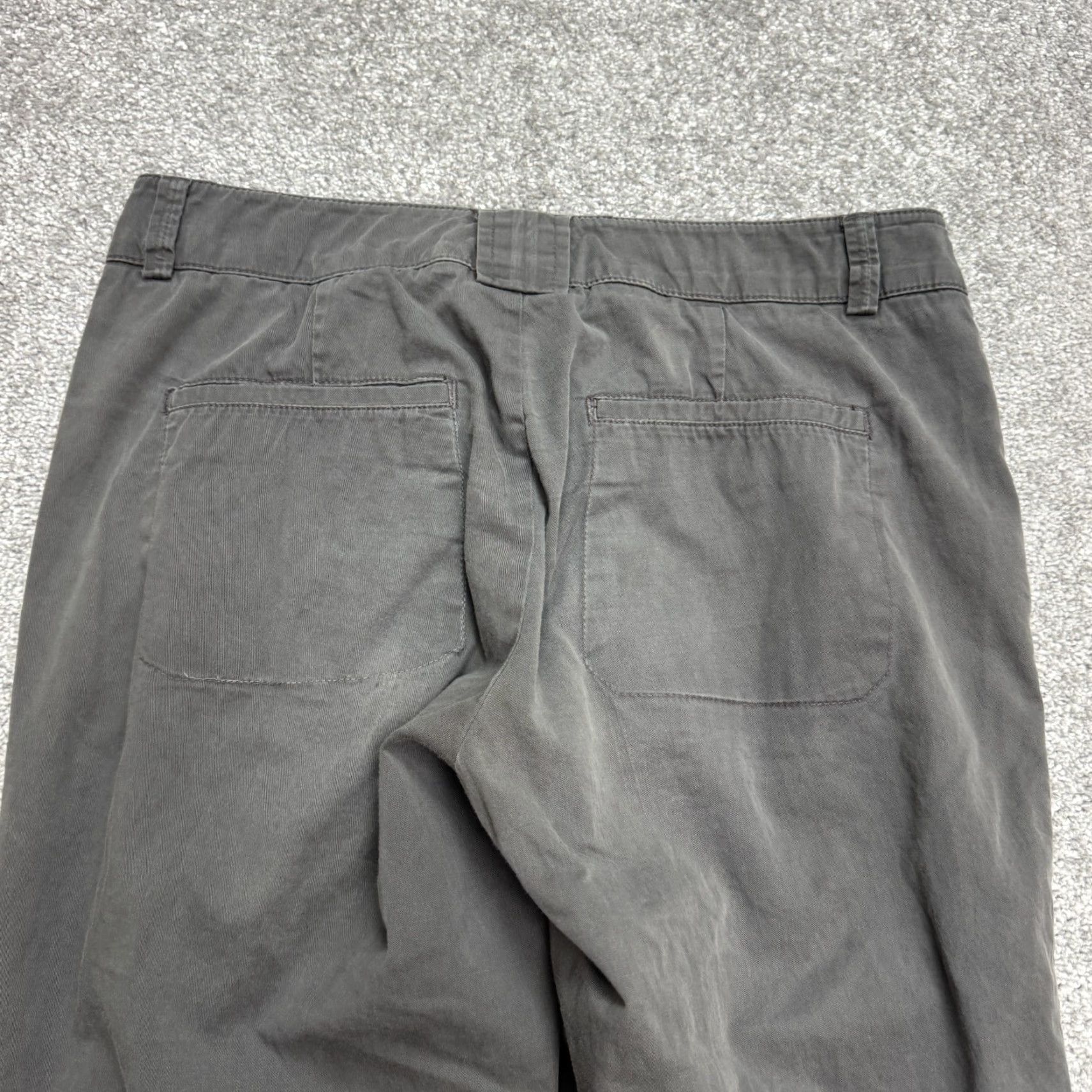 Vince Vince Chino Pants Mens 31x27 Gray Cotton Flat Front Stretch Classic Straight Leg Modern Everyday Size US 31 - 5 Thumbnail