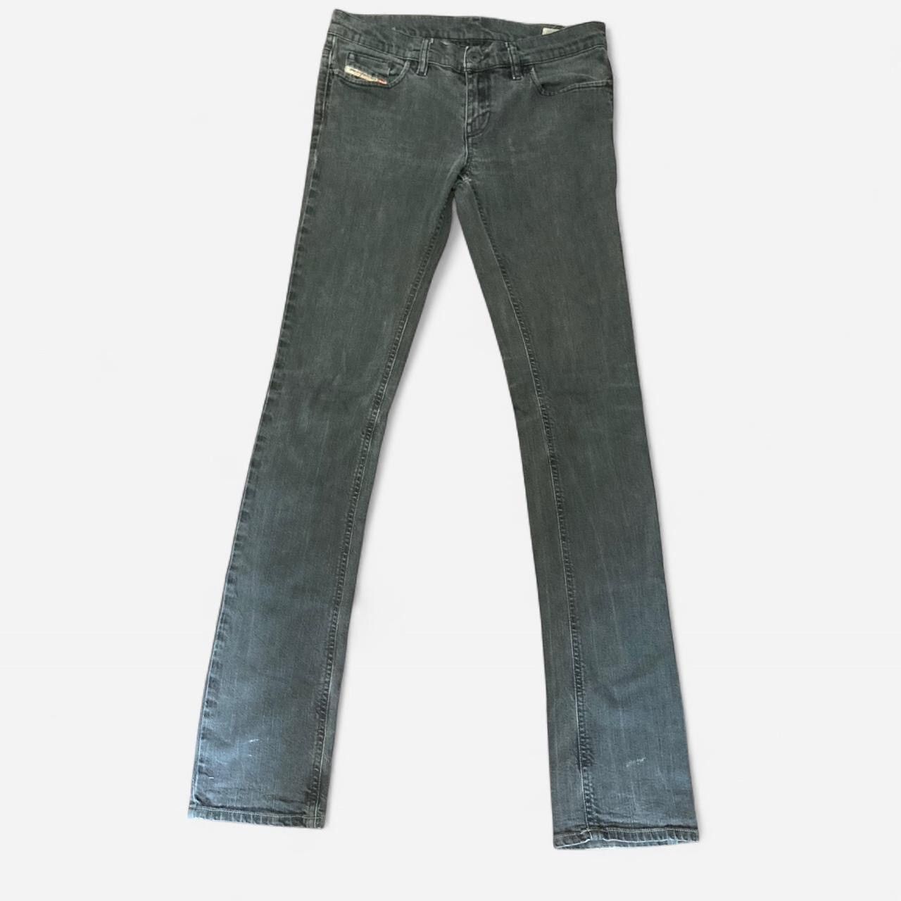 Diesel Diesel factory Deadstock LIV grey skinny jeans Size 29" - 2 Thumbnail