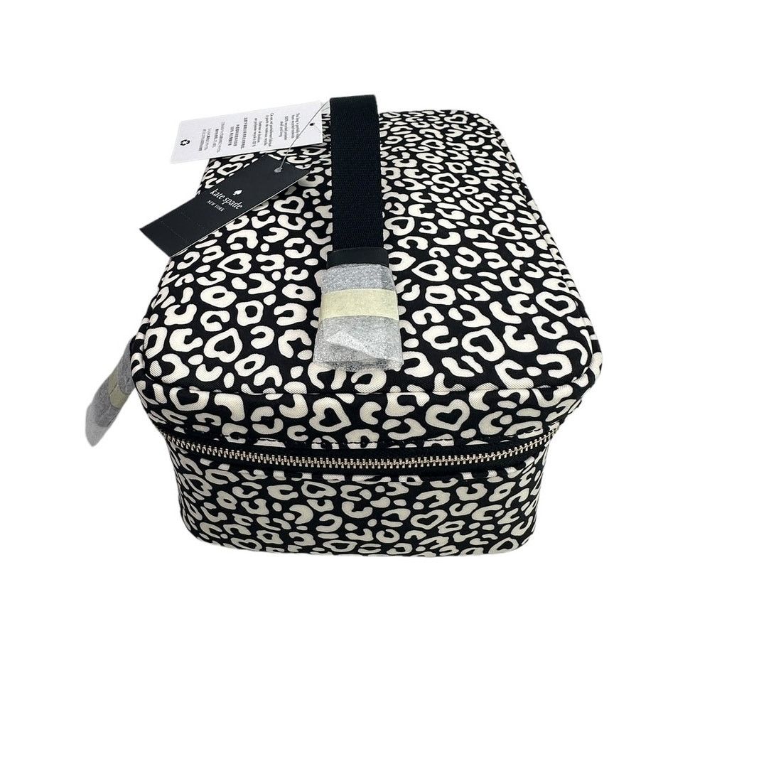 Kate Spade Kate Spade Chelsea Leopard Heart Travel Cosmetic Bag Size ONE SIZE - 2 Thumbnail