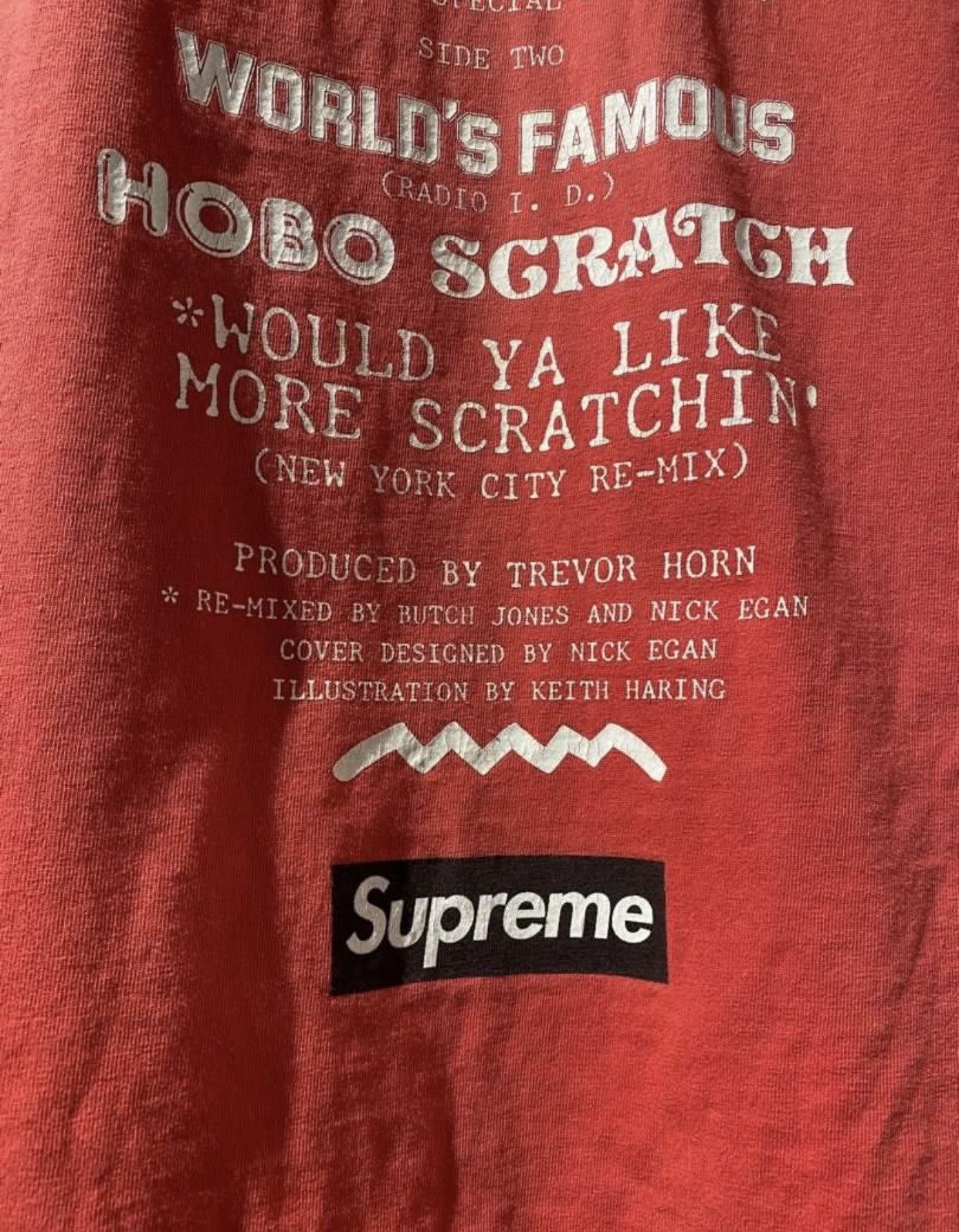 Supreme Supreme Malcolm Mclaren Keith Haring Vintage T-shirt ss09 Size US L / EU 52-54 / 3 - 5 Thumbnail