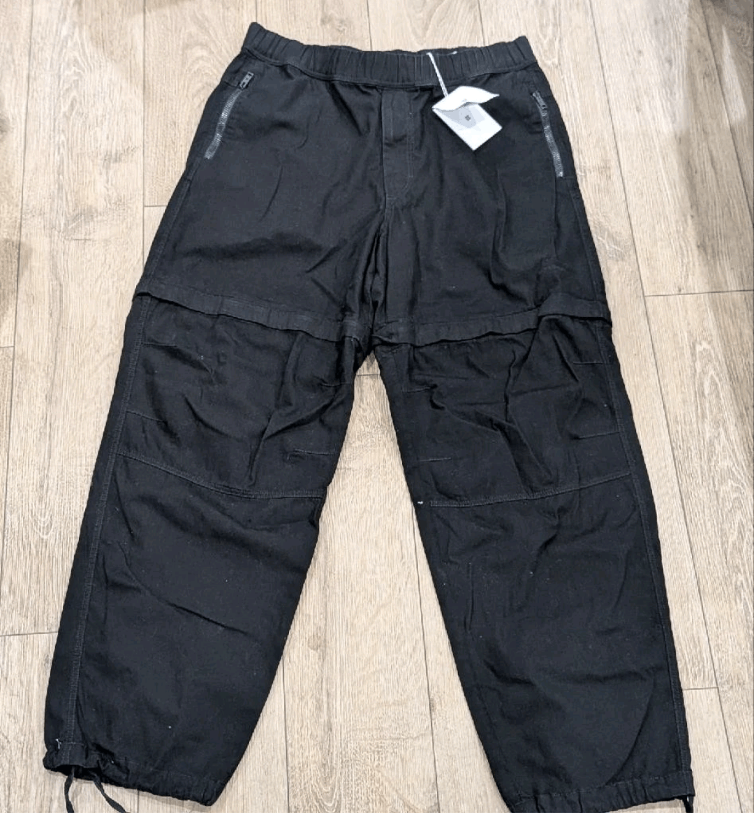 Givenchy Givenchy 2-in-1 Detachable Convertible Pants Black 50 US 34 Size US 34 / EU 50 - 1 Thumbnail