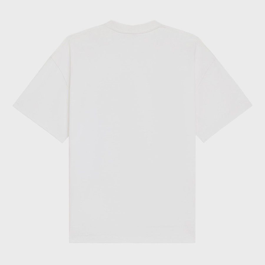 Celine o1d2blof0226 Embroidered T-Shirt in White Size US XL / EU 56 / 4 - 2 Thumbnail