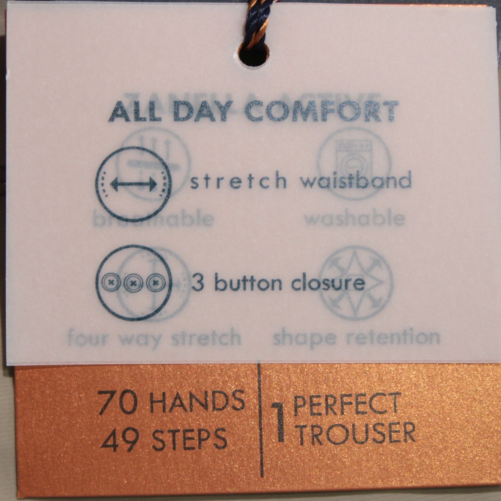 Zanella Zanella New with tags Dress Pants Size 35 US In Beige Size US 35 - 5 Thumbnail