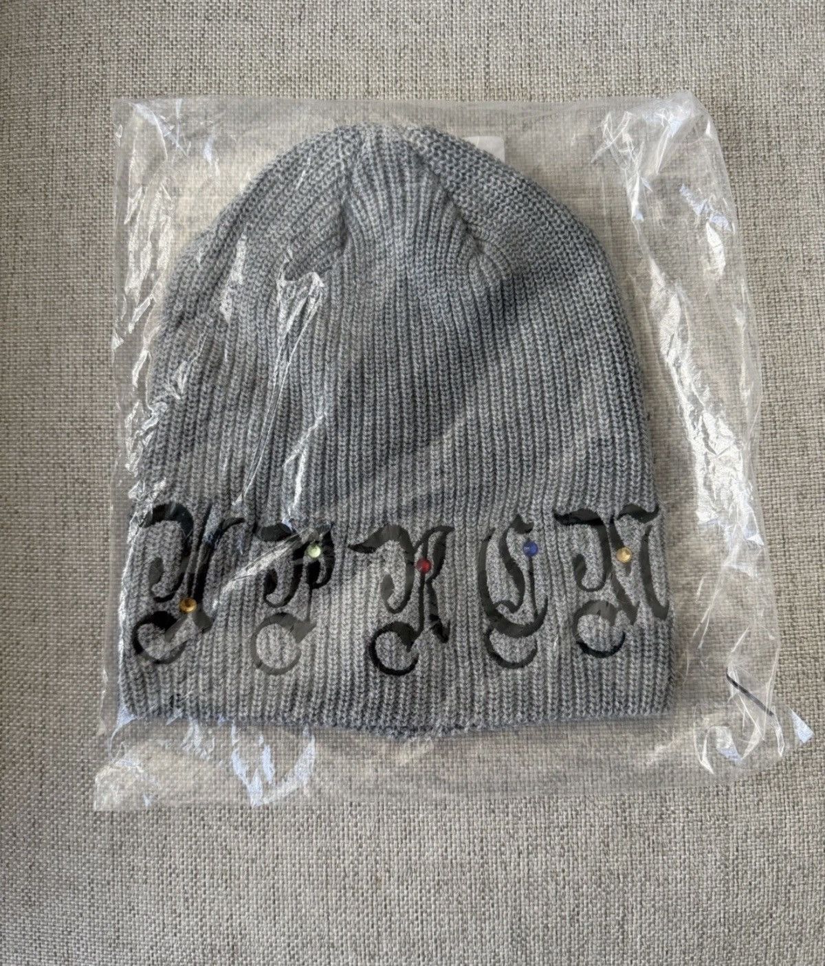 Supreme Supreme Crochet Beanie Heather Grey SS25 | Grailed