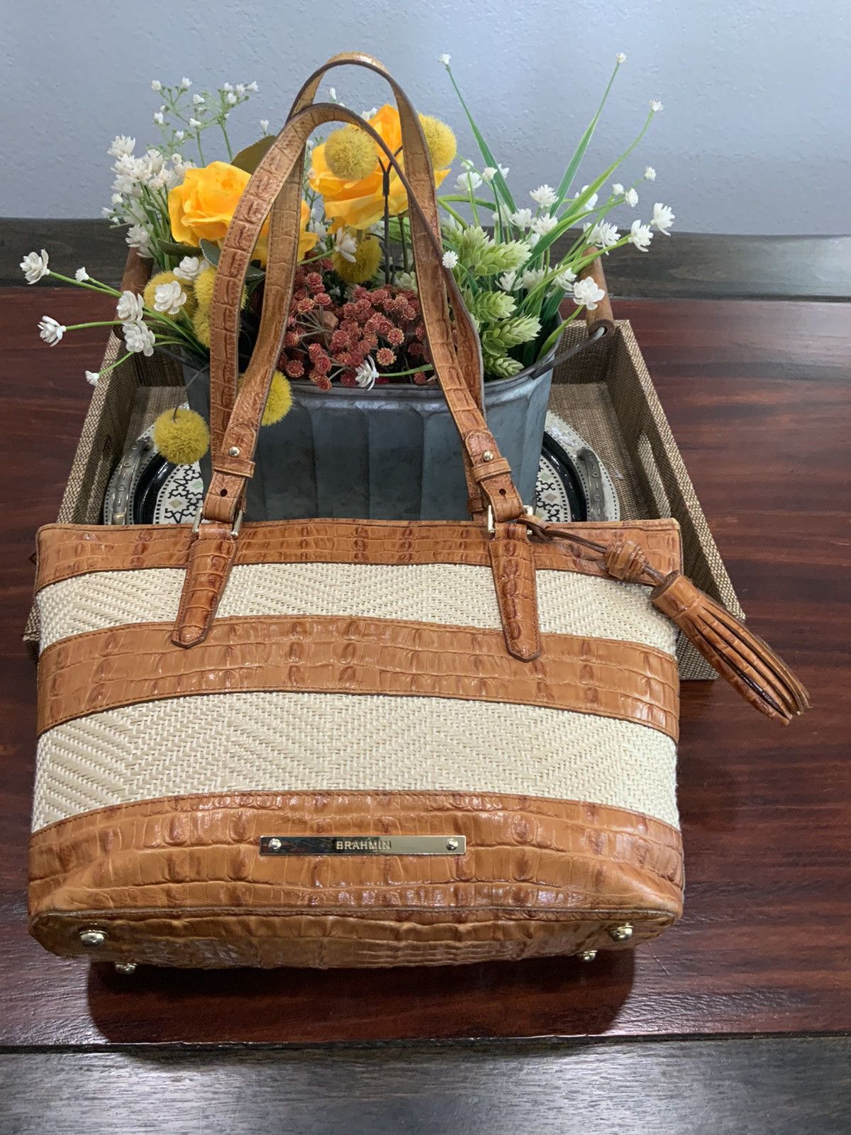 BRAHMIN Authentic Brahmin Handbag Size ONE SIZE - 1 Thumbnail