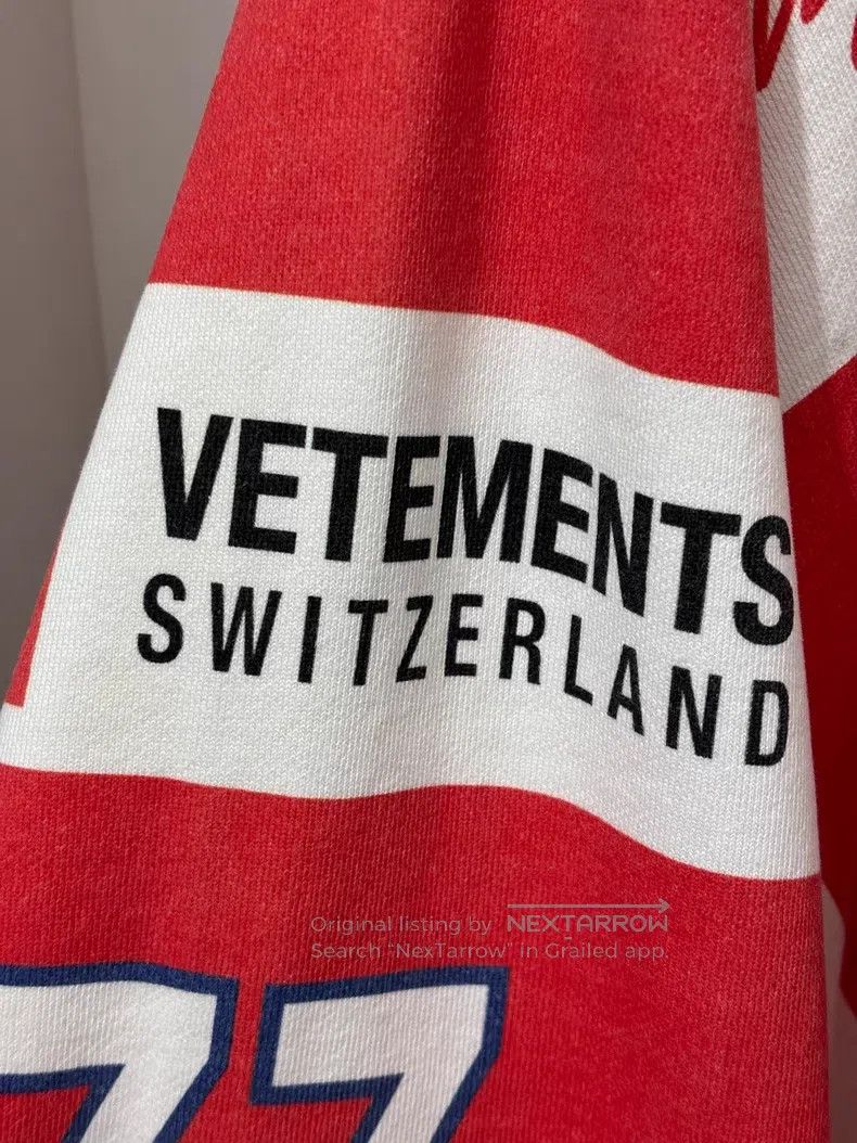Vetements VETEMENTS Race Track Sportswear Long Sleeve Size US XS / EU 42 / 0 - 5 Thumbnail