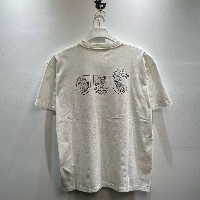Louis Vuitton Louis Vuitton 24 New Conch Letter Print Logo Short Sleeve Size US L / EU 52-54 / 3 - 4 Thumbnail