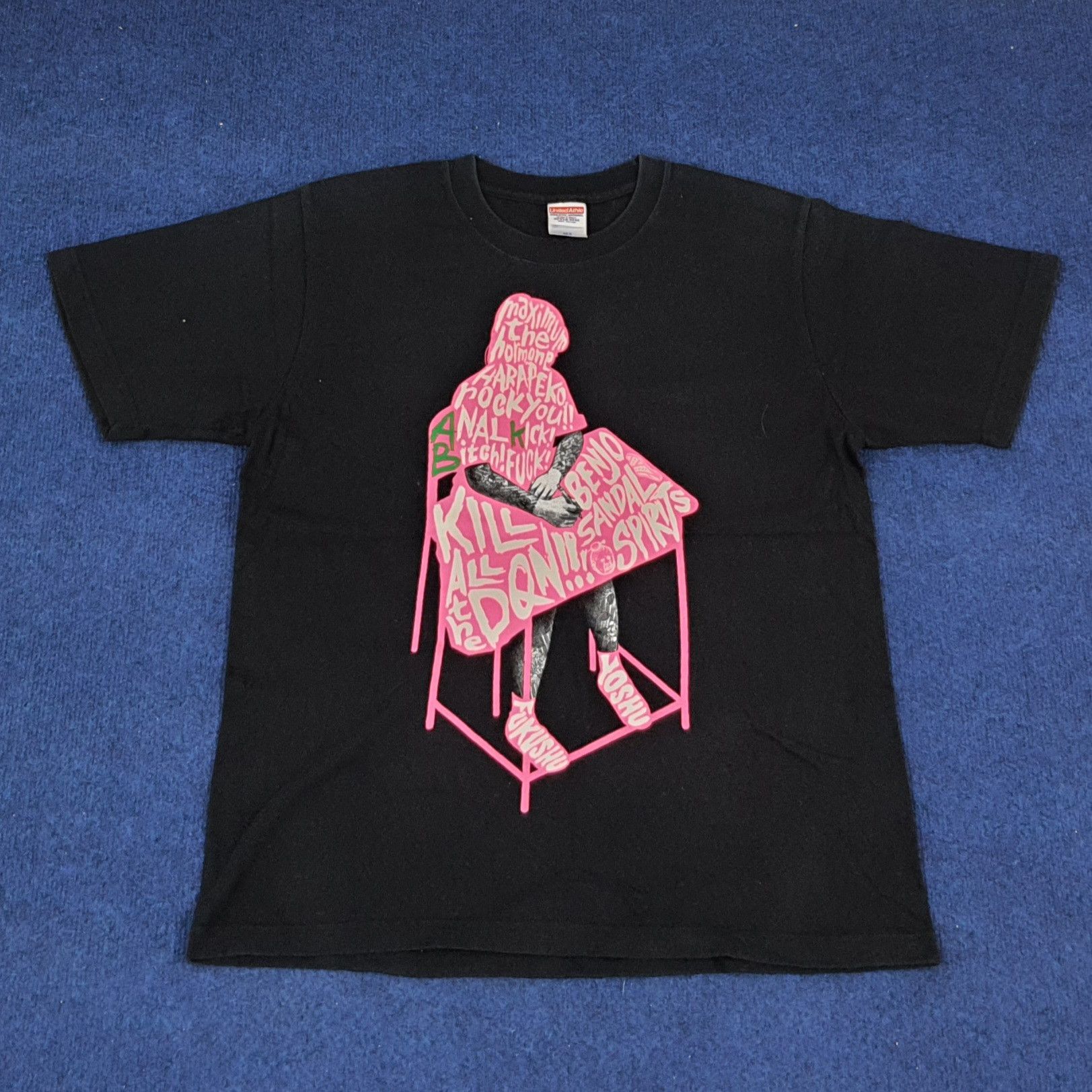 Band Tees × Japanese Brand × Vintage Vintage Maximum The Hormone Tour Japan Rock Band Tshirt Size US M / EU 48-50 / 2 - 3 Thumbnail