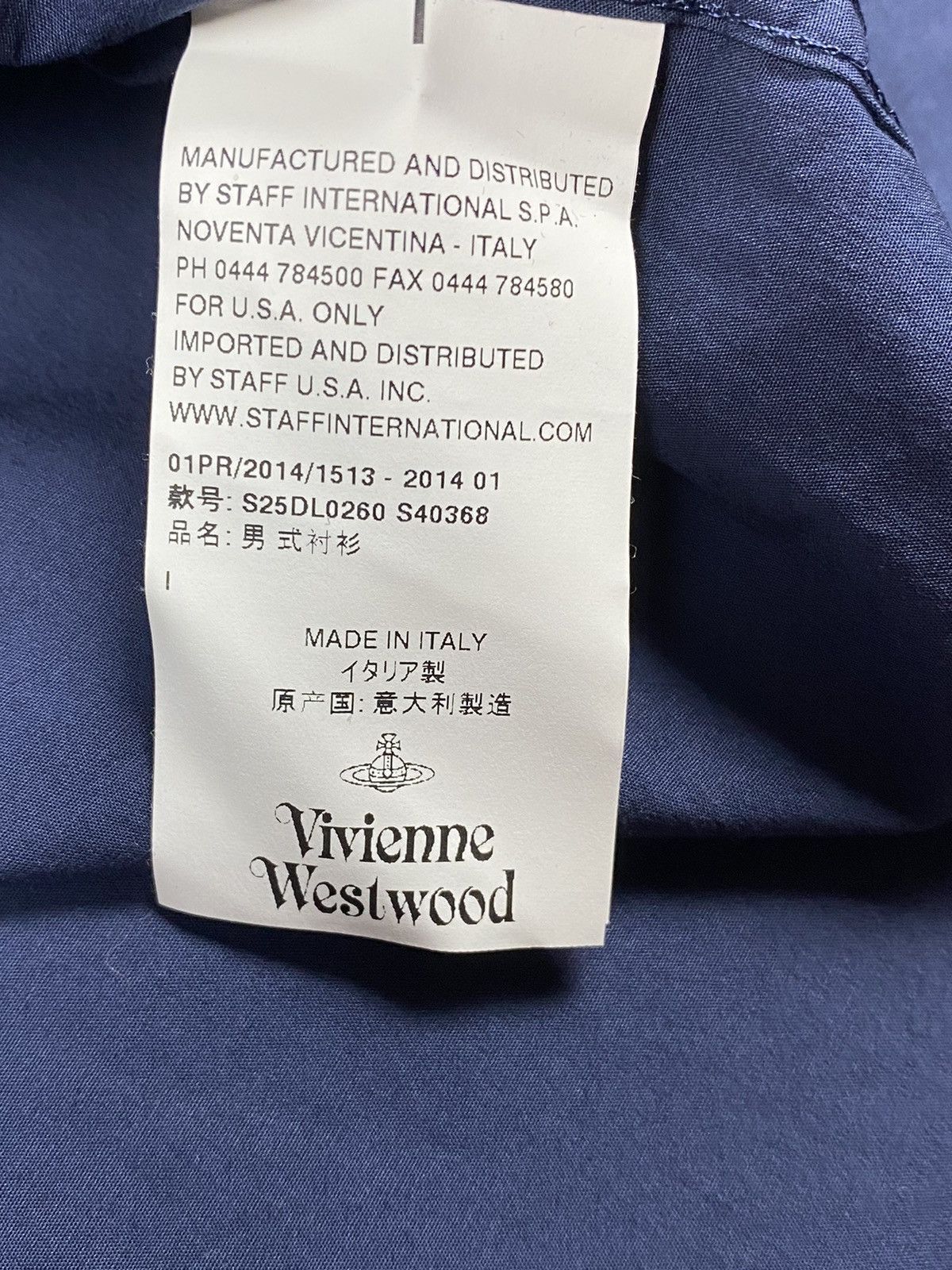 Designer × Vintage × Vivienne Westwood Vintage Vivienne Westwood Luxury Logo Embroidered Button Up Size US M / EU 48-50 / 2 - 13 Thumbnail